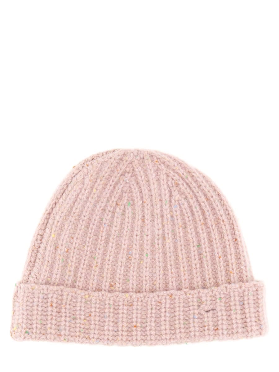 Shop Marni Beanie Hat In Pink