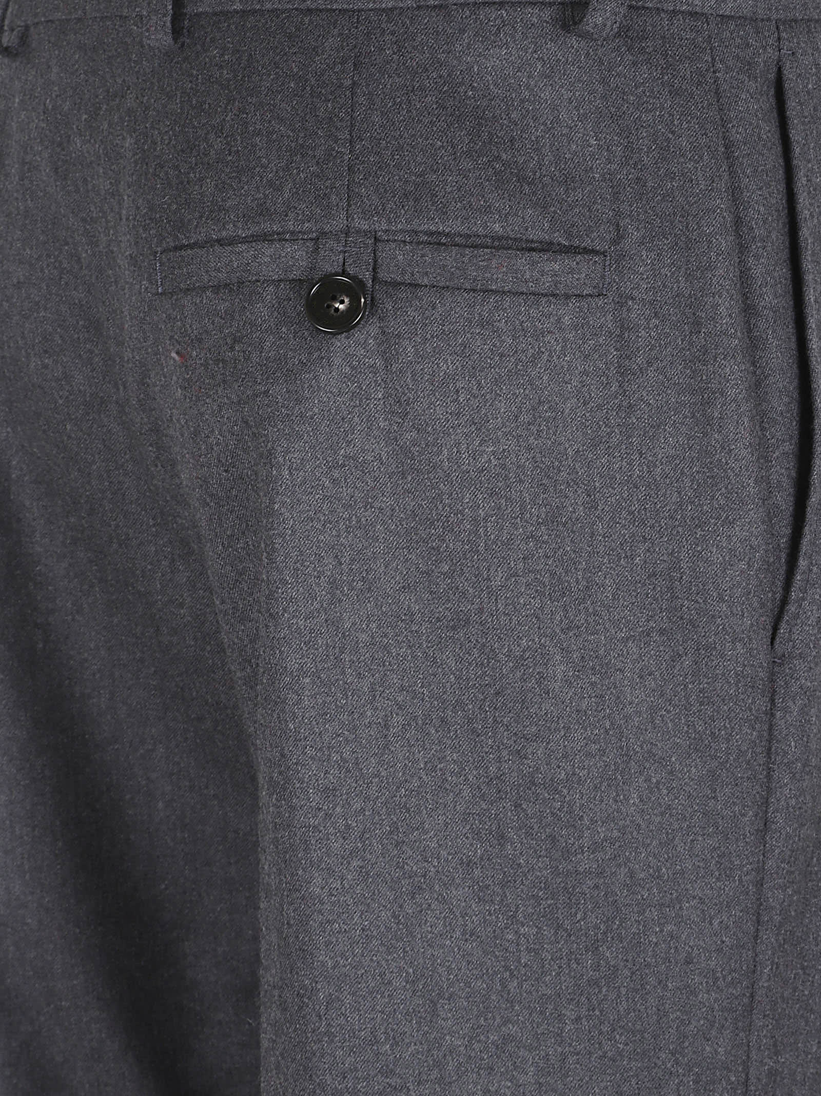 Stella Mccartney Flannel Flare Trouser In Gray