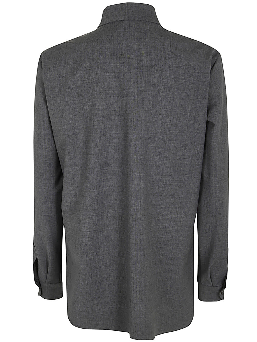 Shop Drhope Basic Shirt In Medium Grey