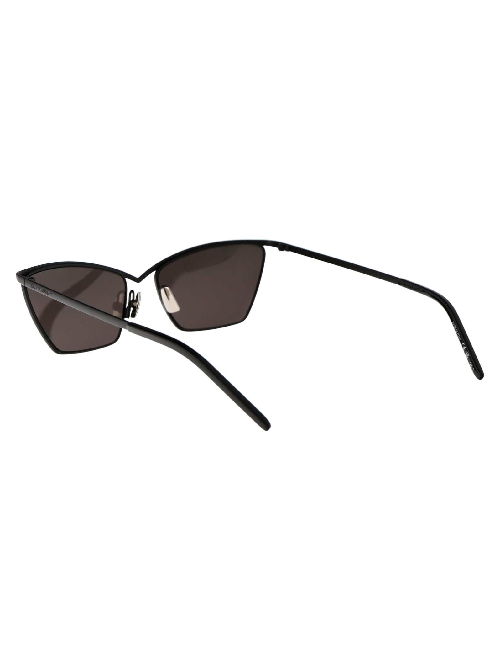 Shop Saint Laurent Sl 637 Sunglasses In 001 Black Black Black