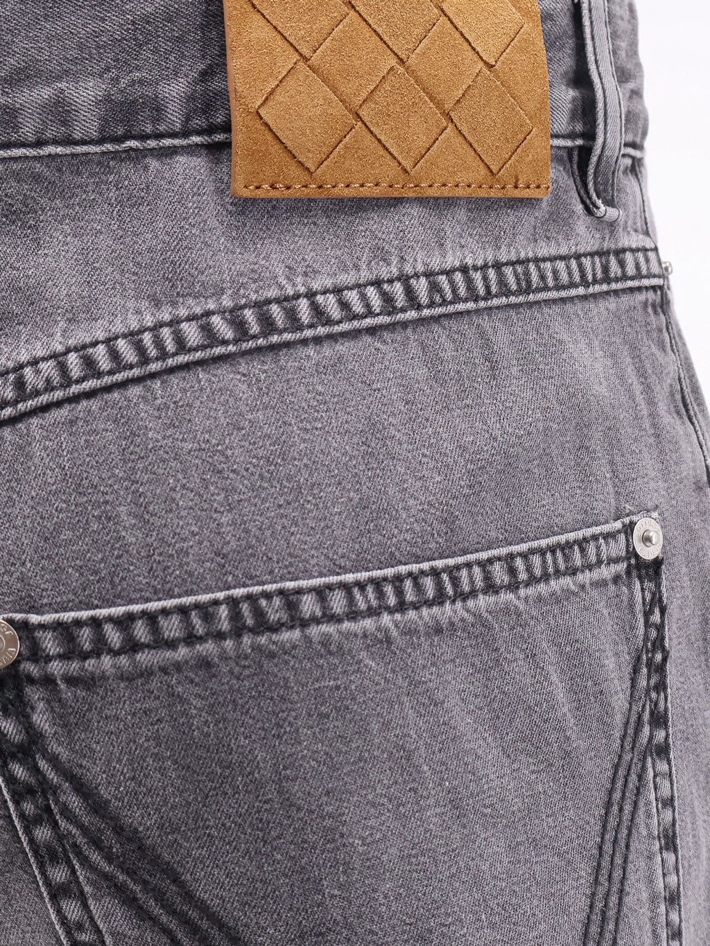 Bottega Veneta Matt Wide Leg Corduroy Pants In Black