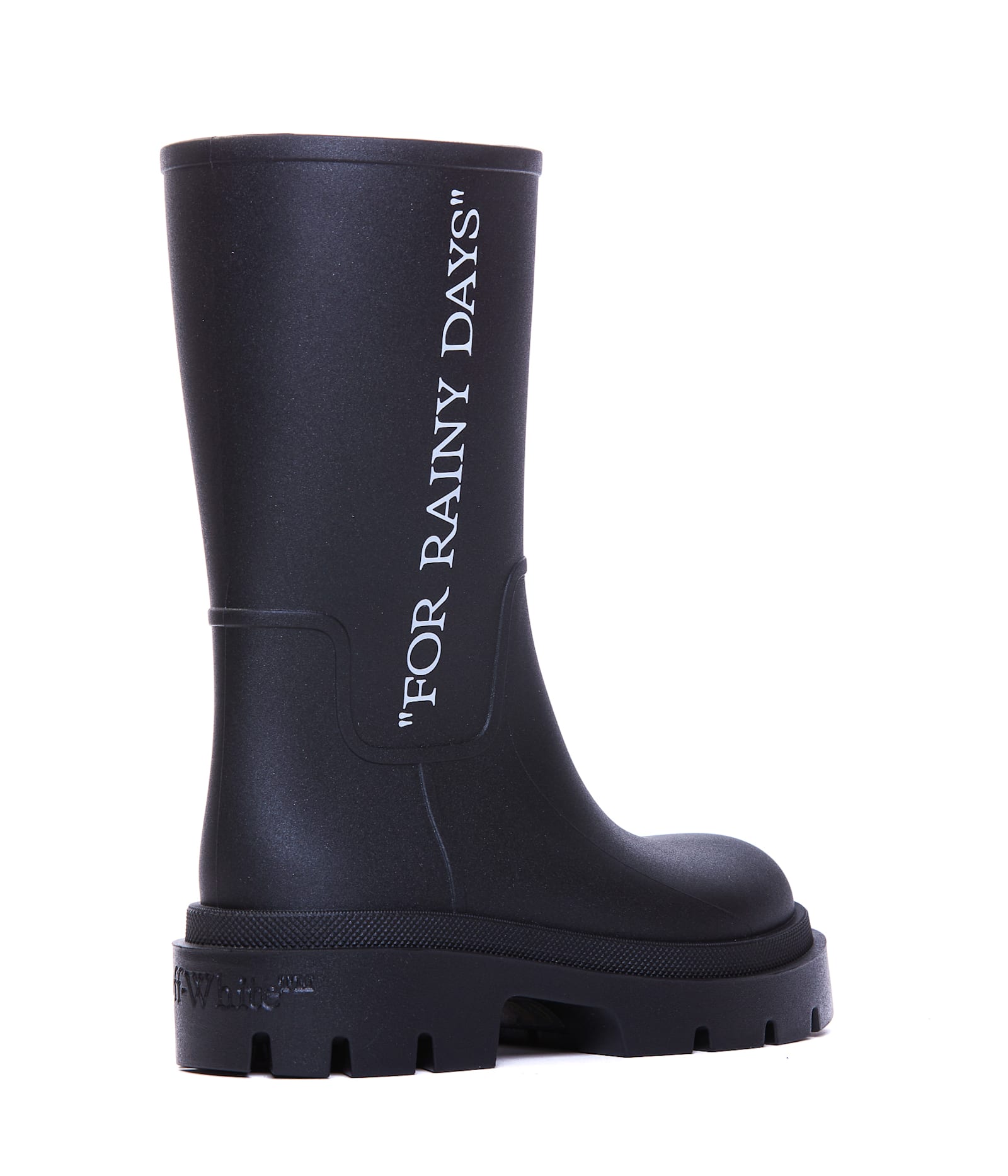 Shop Off-white Rainy Days Re-boots In Black