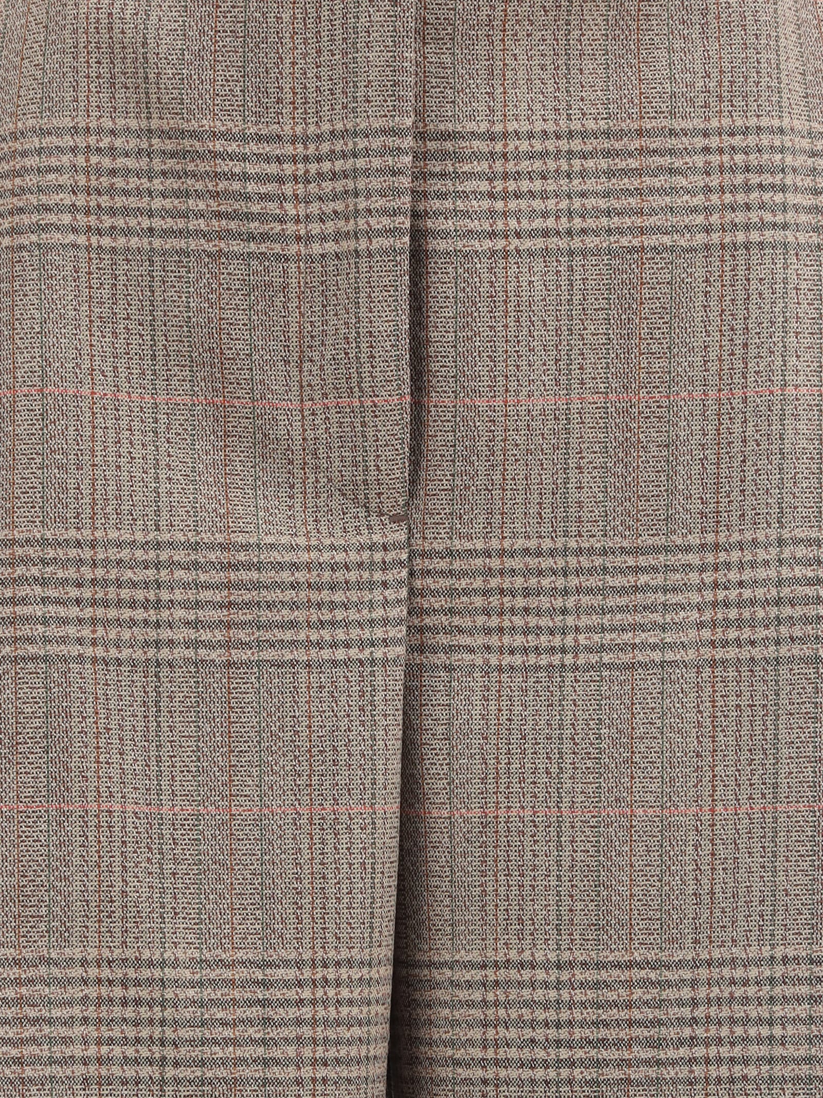 Rohe Trousers In Prince Of Wales Check In Multi
