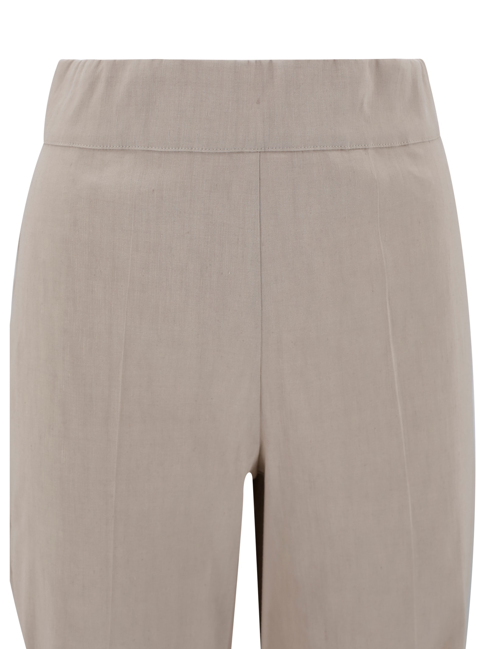 D Exterior Elasticated-waistband Trousers In Neutral