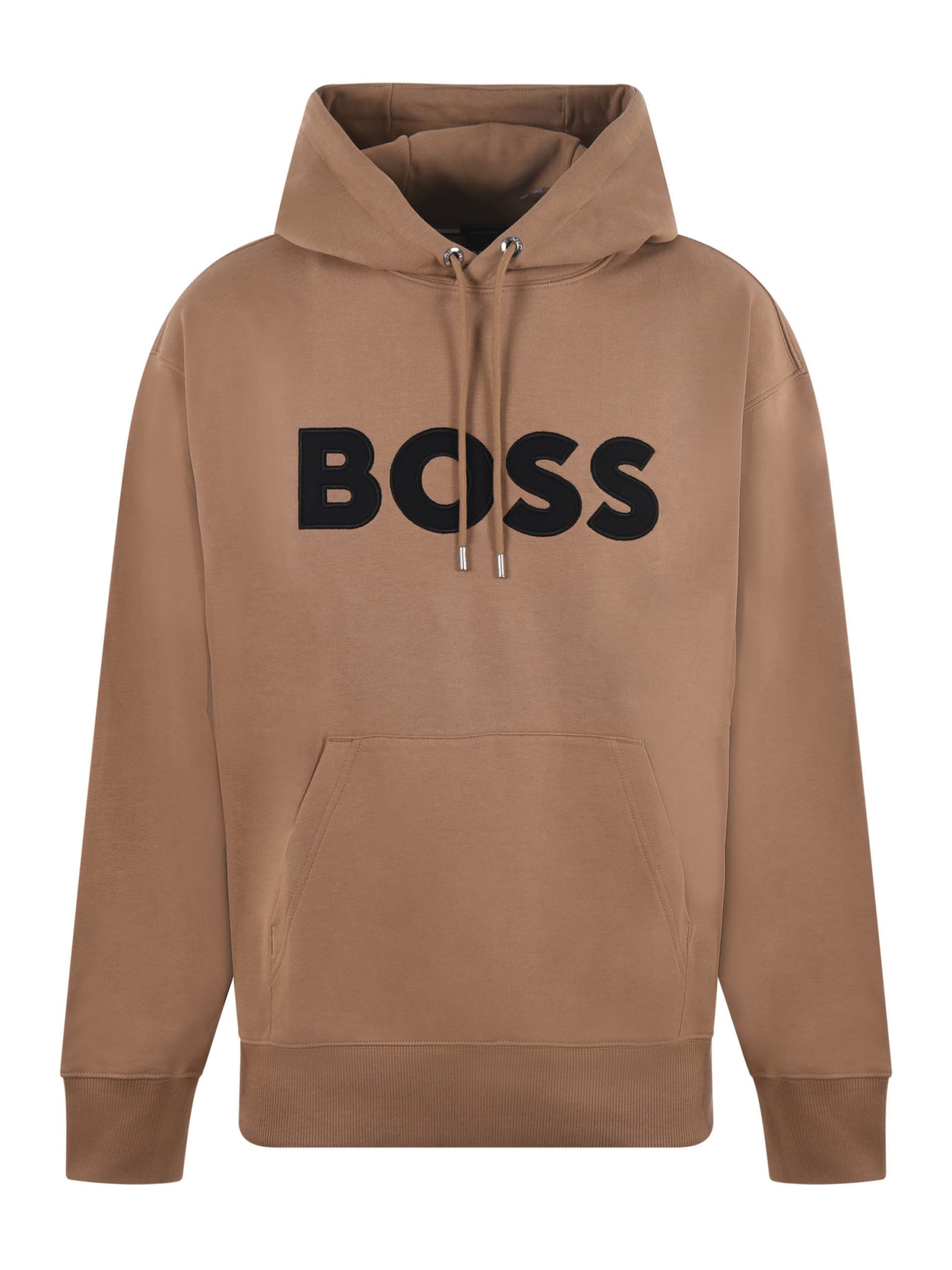 Shop Hugo Boss Boss Sweatshirt In Cammello