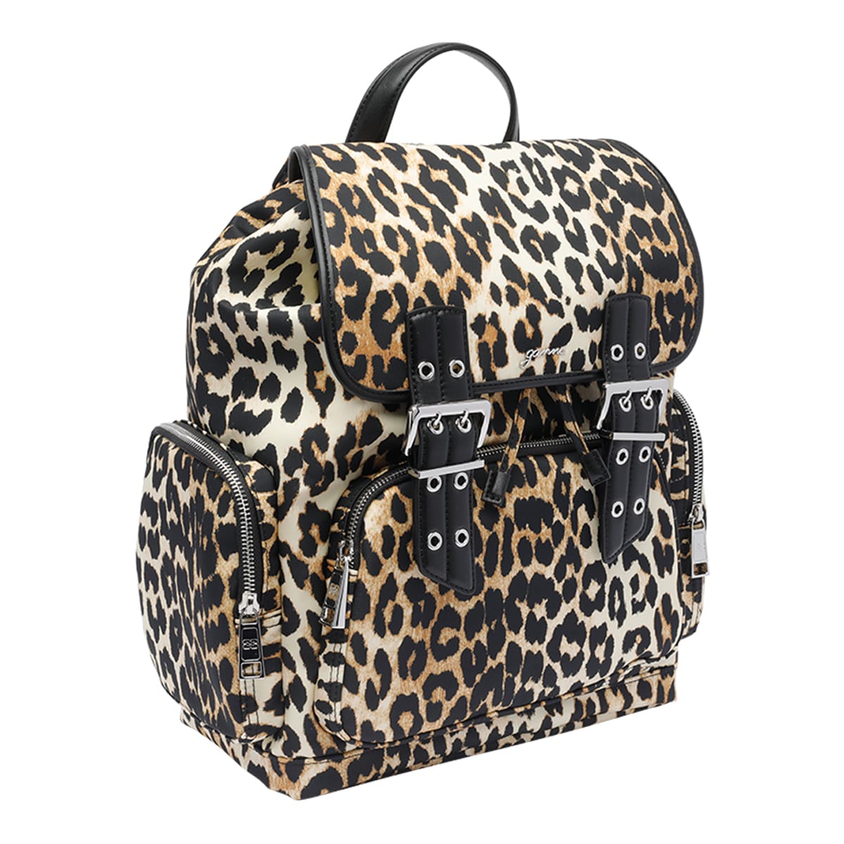 Ganni Bucky Backpack In Multi