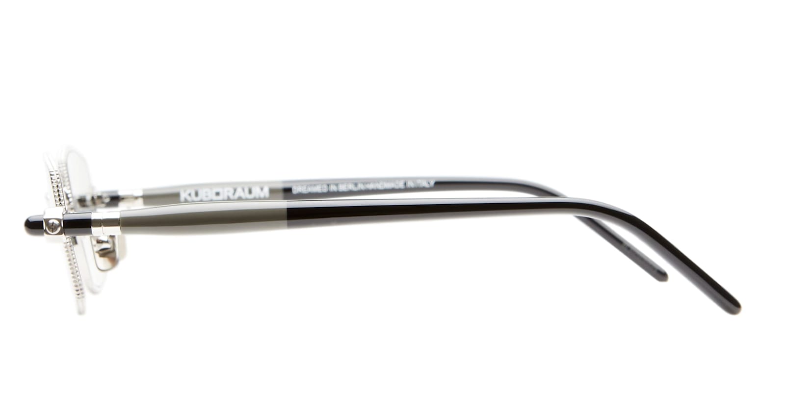 Kuboraum Maske P73 Rectangle-frame Sunglasses In Silver