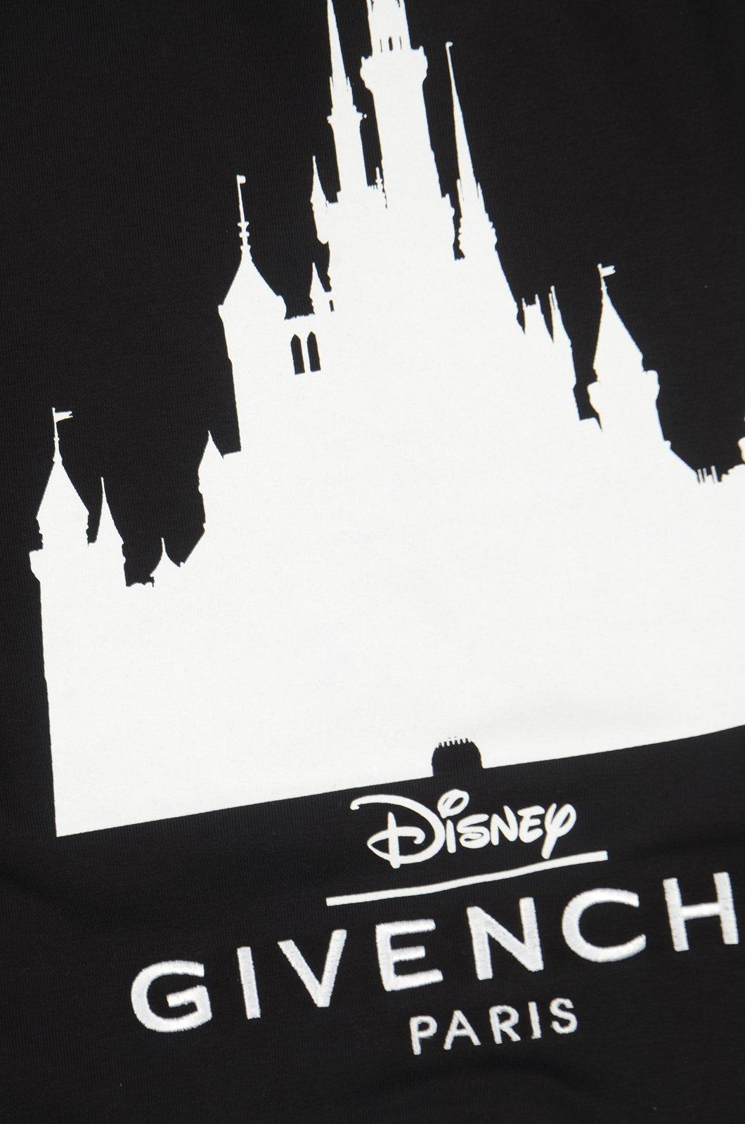 Shop Givenchy X Disney Oswald-print Hoodie In Black