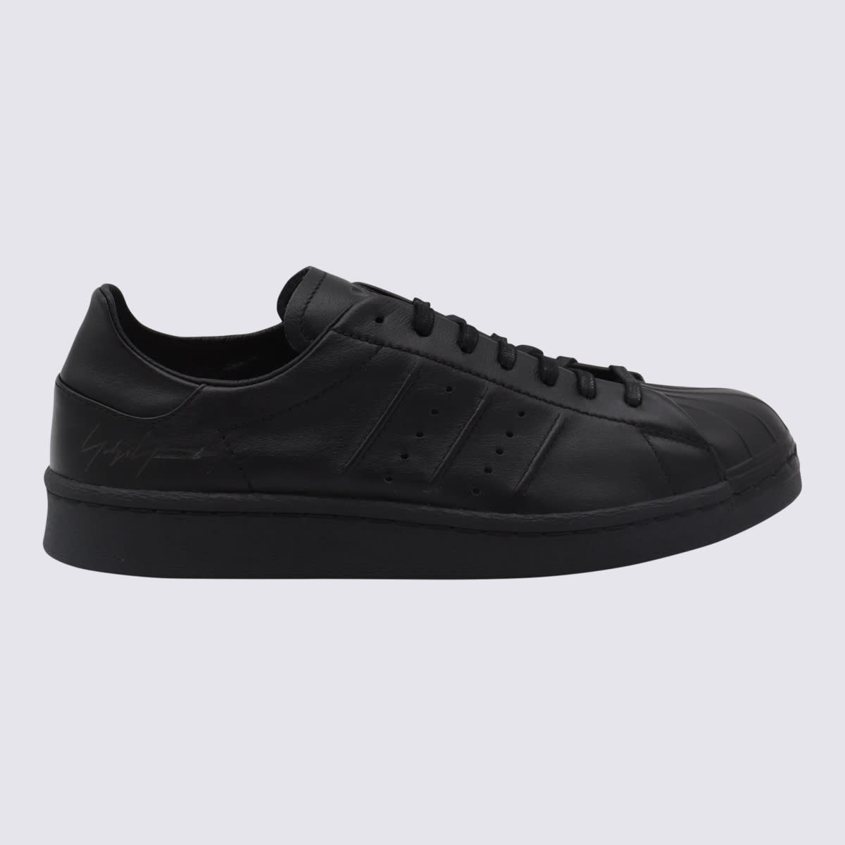 Y-3 Black Superstar Sneakers