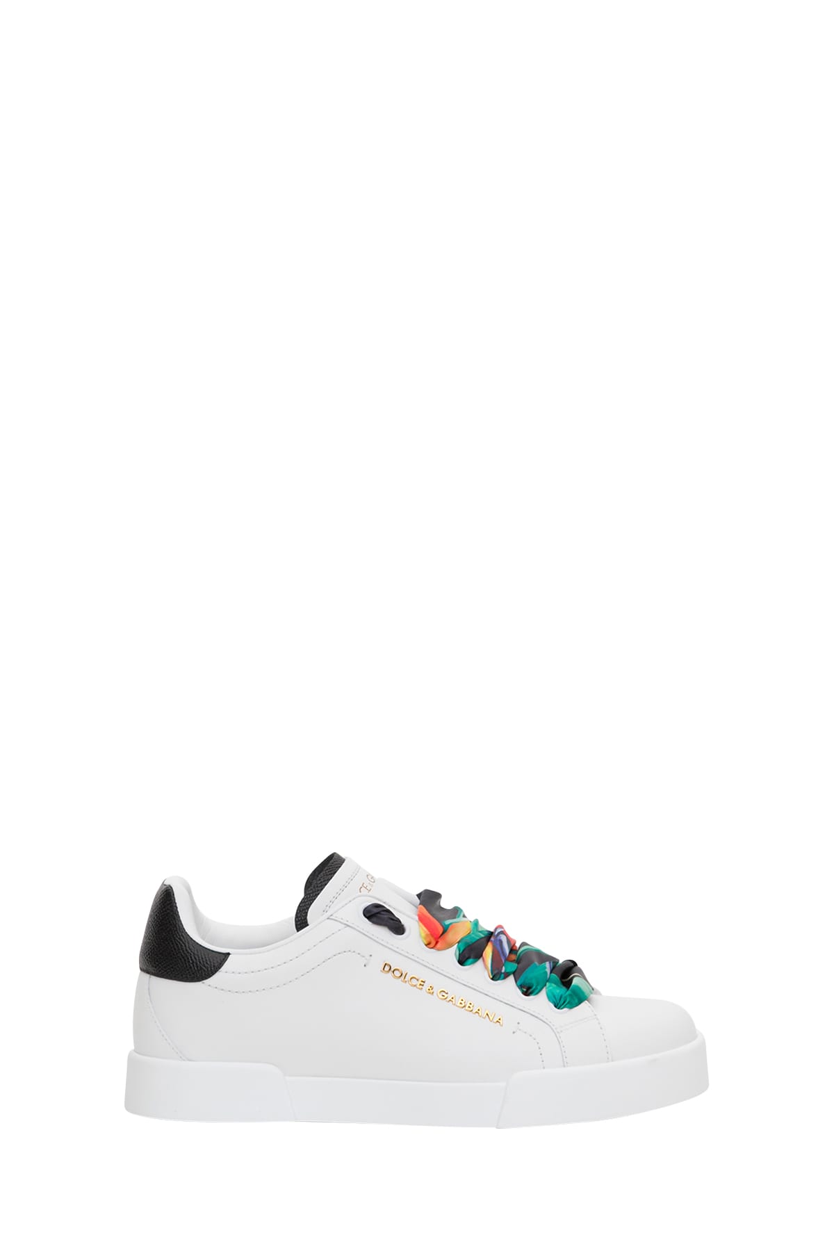 dolce and gabbana portofino logo trainers