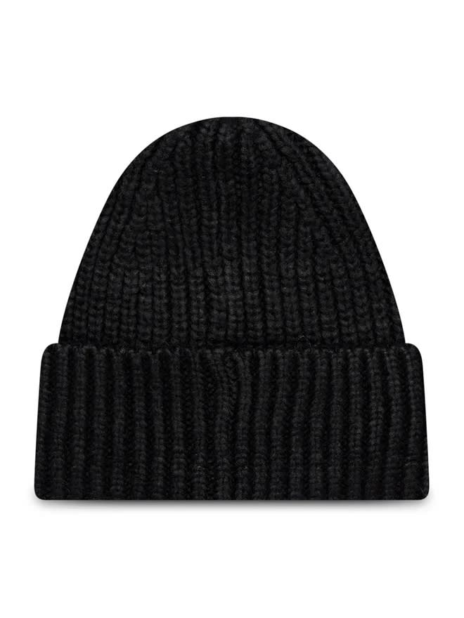 Shop Ugg U Chunky Rib Beanie In Black