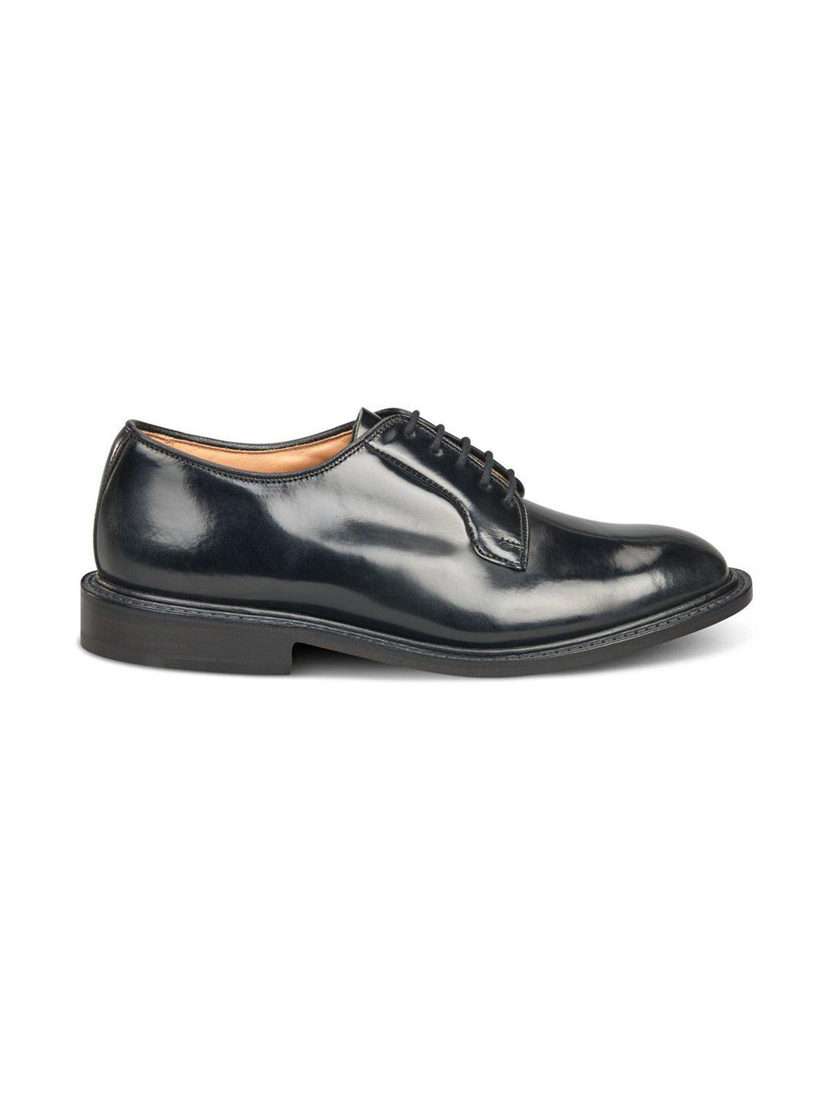 Shop Tricker's Lace-up Derby Shoes Laced Shoes In Nero