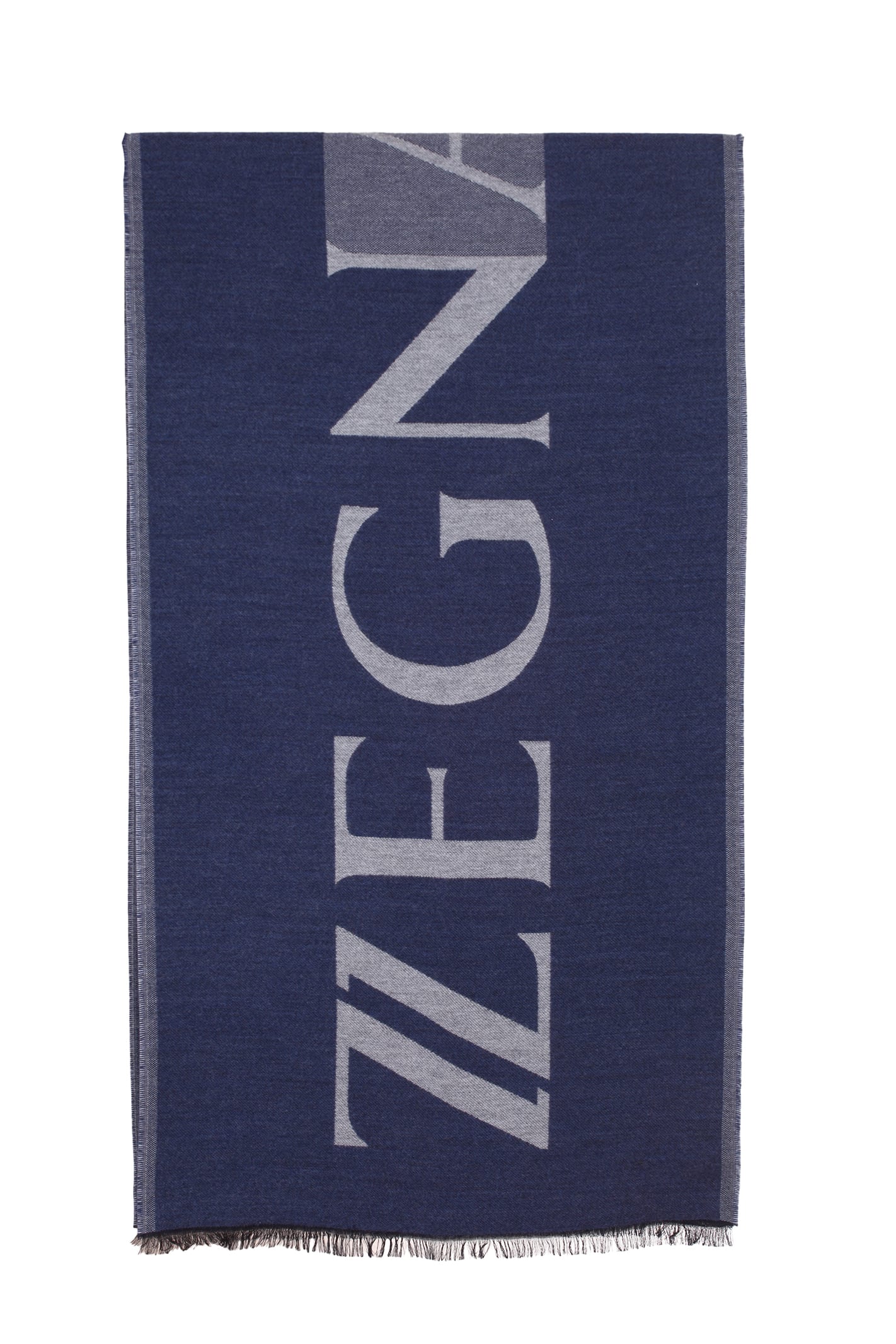 Z Zegna wool scarf. Z Zegna logo
