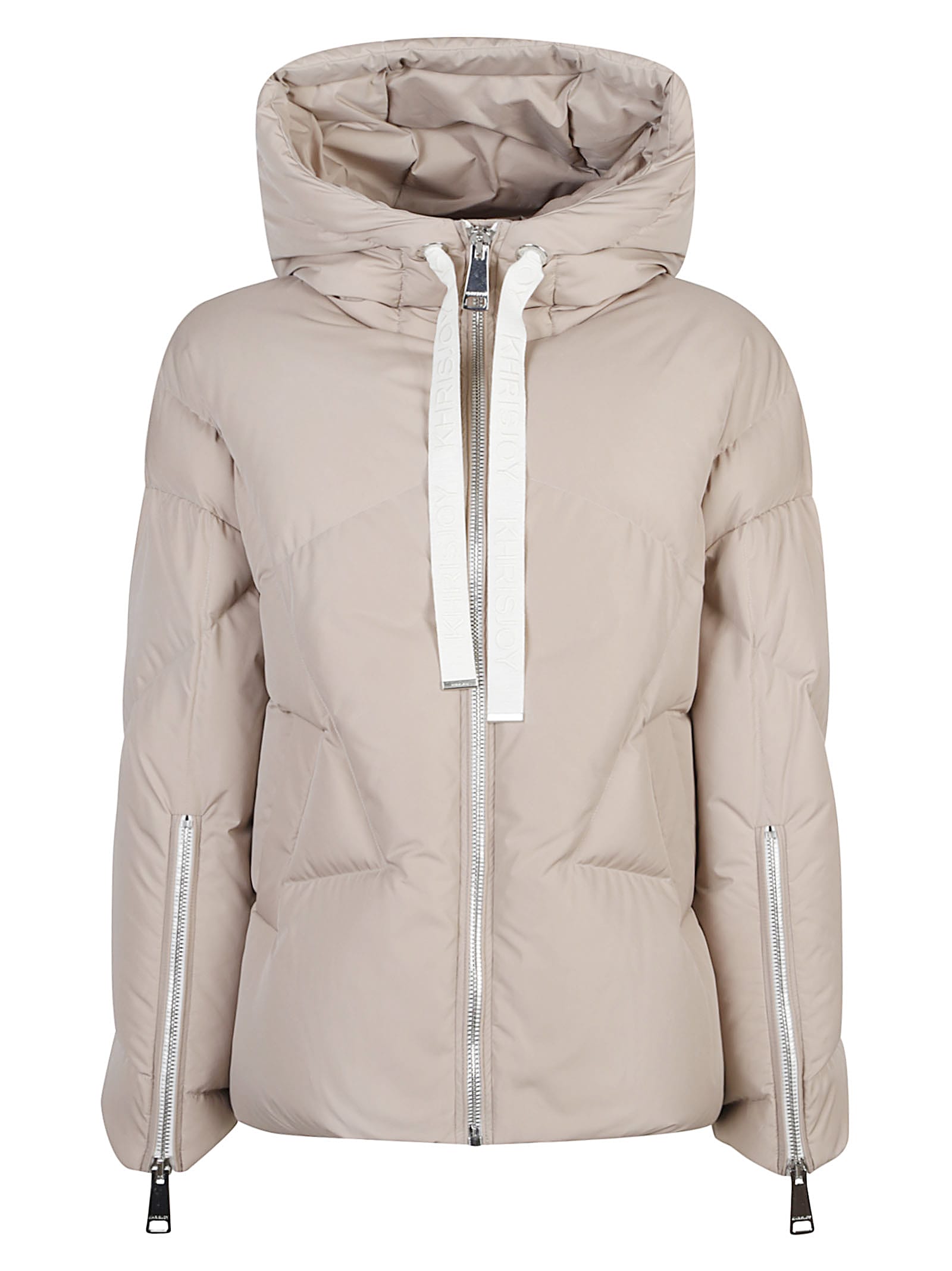 Khrisjoy Khris Iconic Milano Mat Jacket In Brown