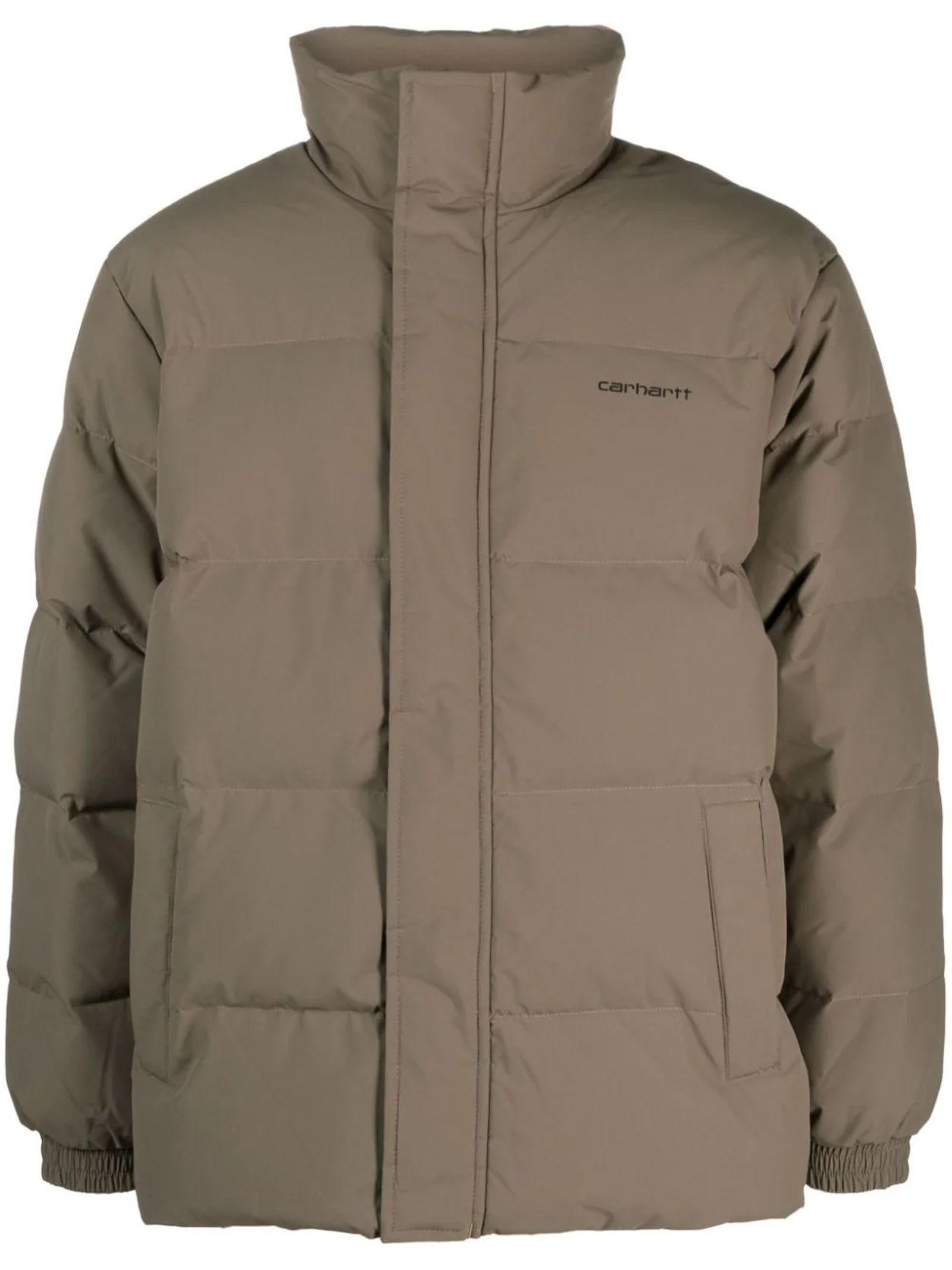 CARHARTT BROWN FEATHER DOWN JACKET