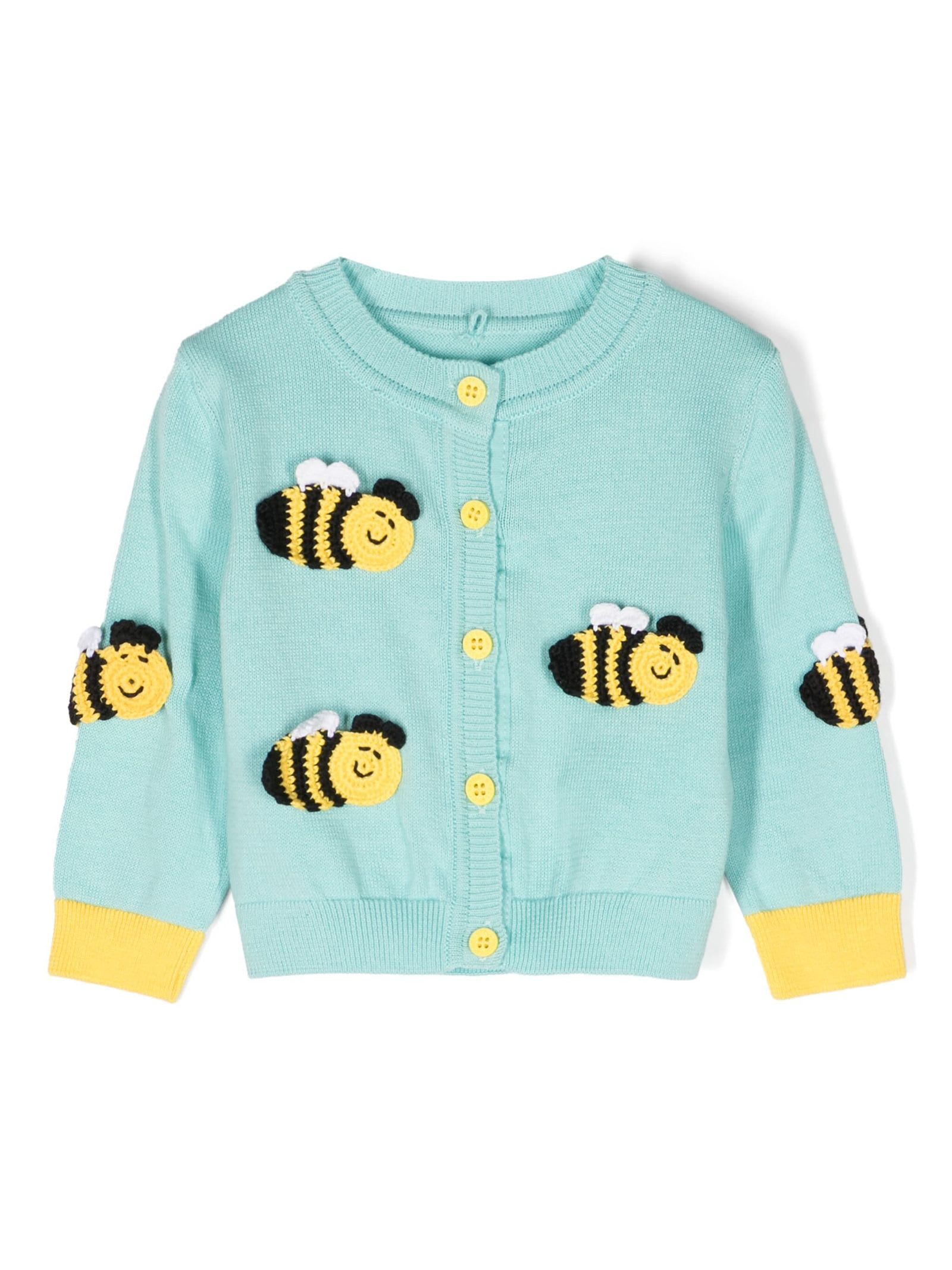 Shop Stella Mccartney Kids Sweaters Blue