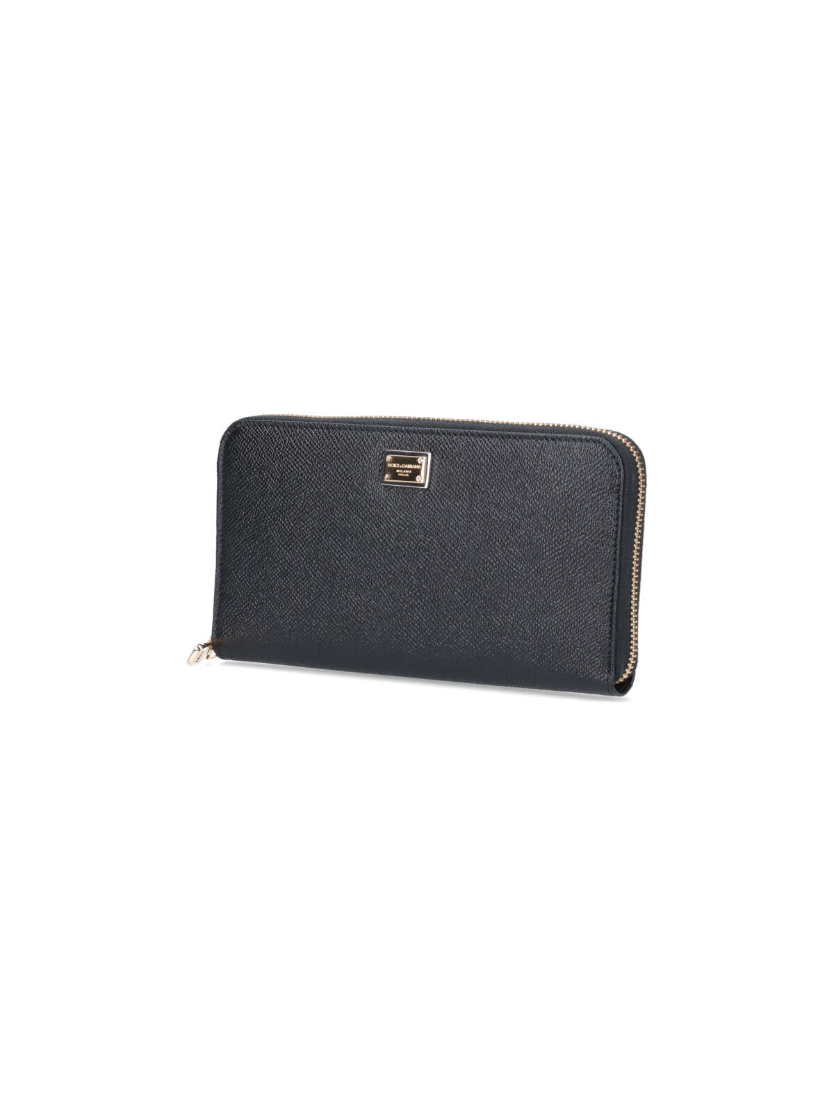 Shop Dolce & Gabbana Zip-around Wallet In Black