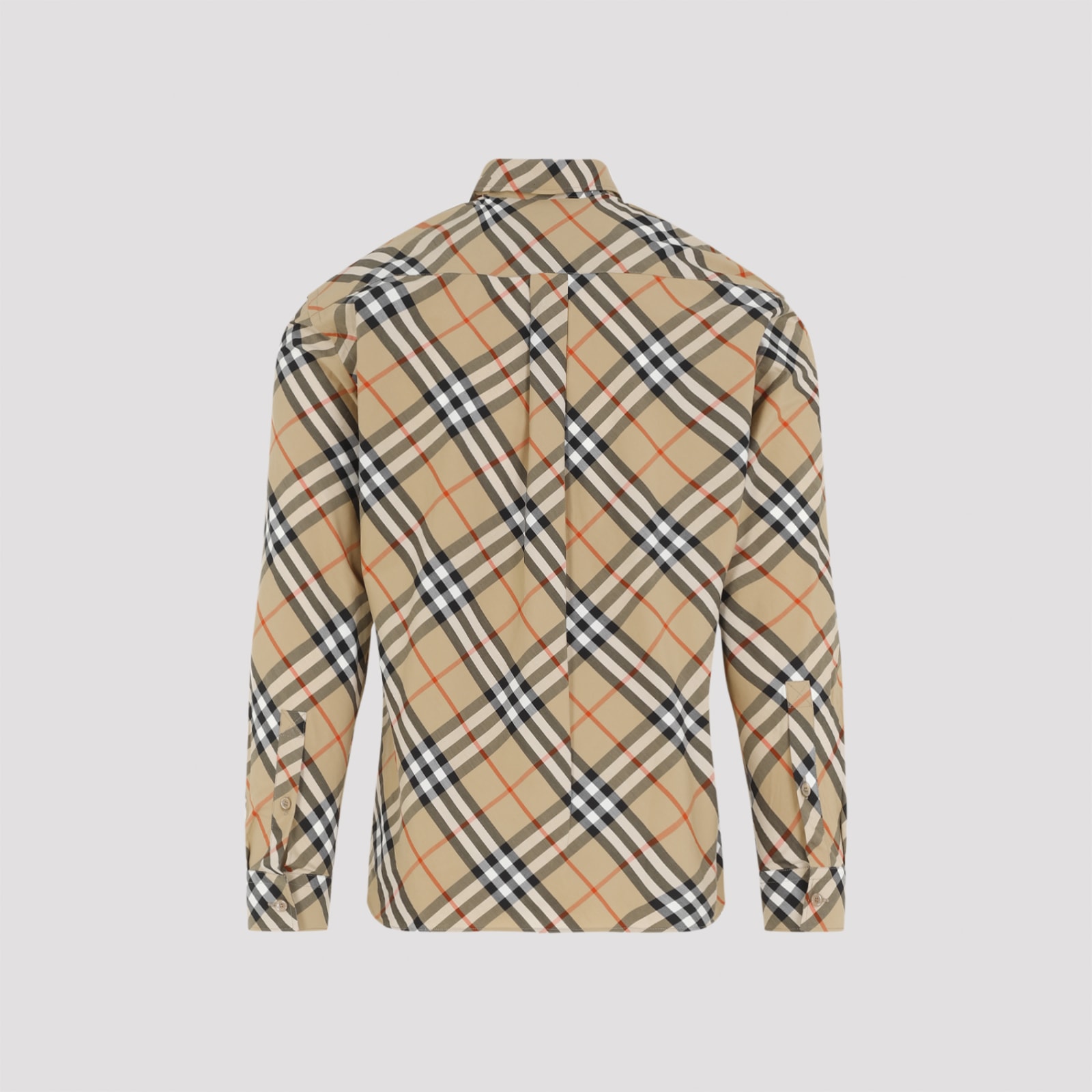 Shop Burberry Shirt In Sand