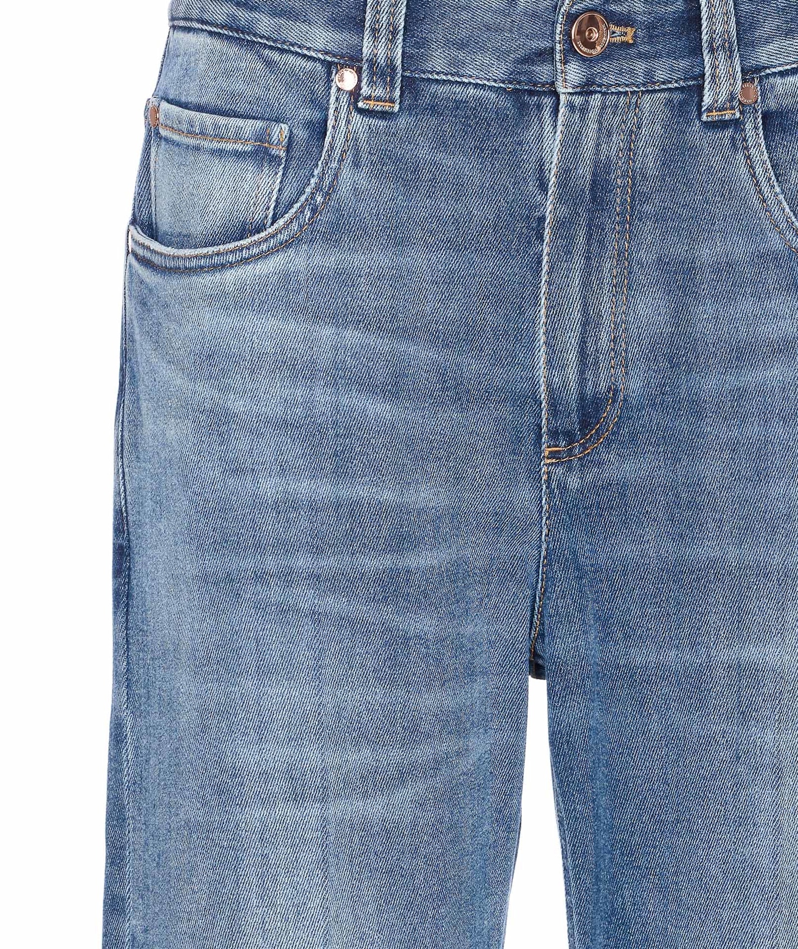 Brunello Cucinelli Women Contemporary Loose Jeans With Monile In Blue