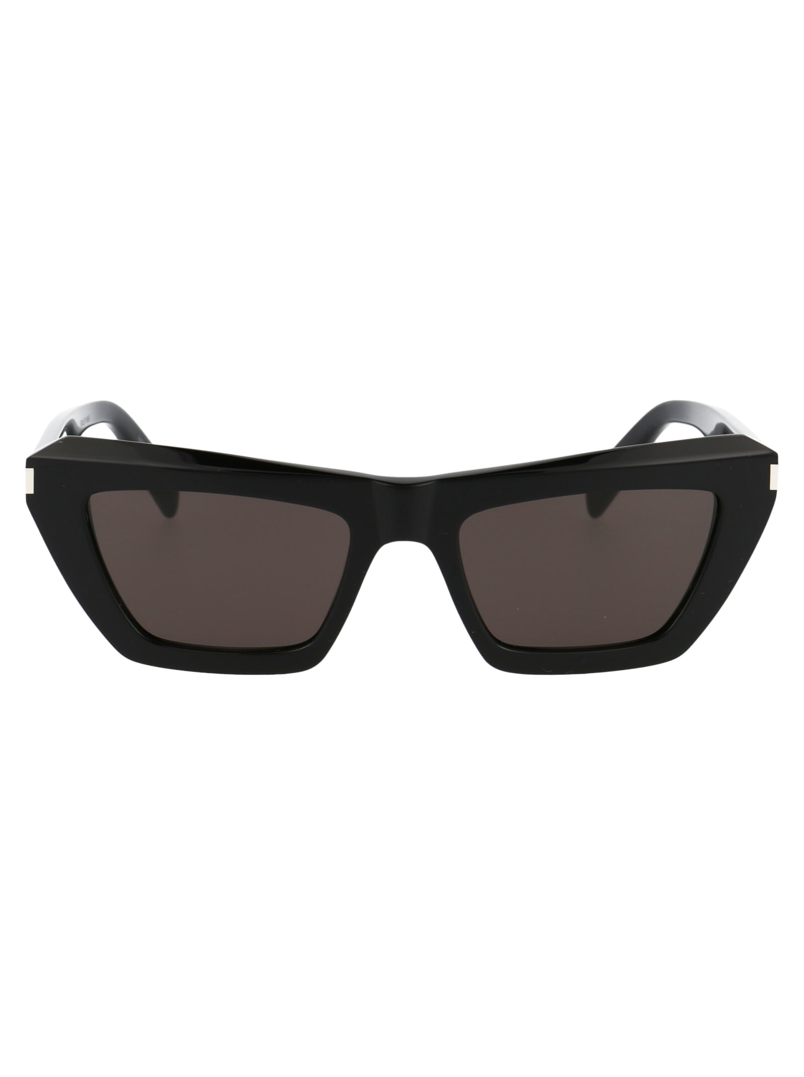 Shop Saint Laurent Sl 467 Sunglasses In 001 Black Black Black