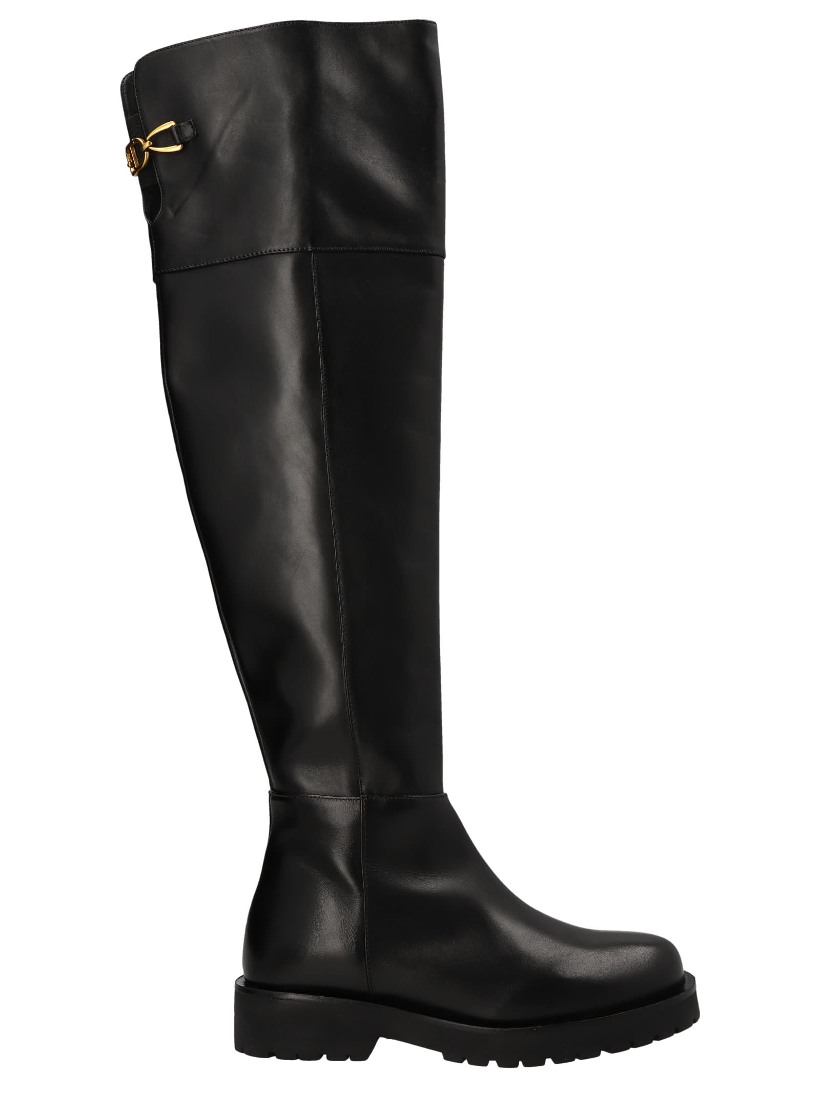 TwinSet High Leather Boots