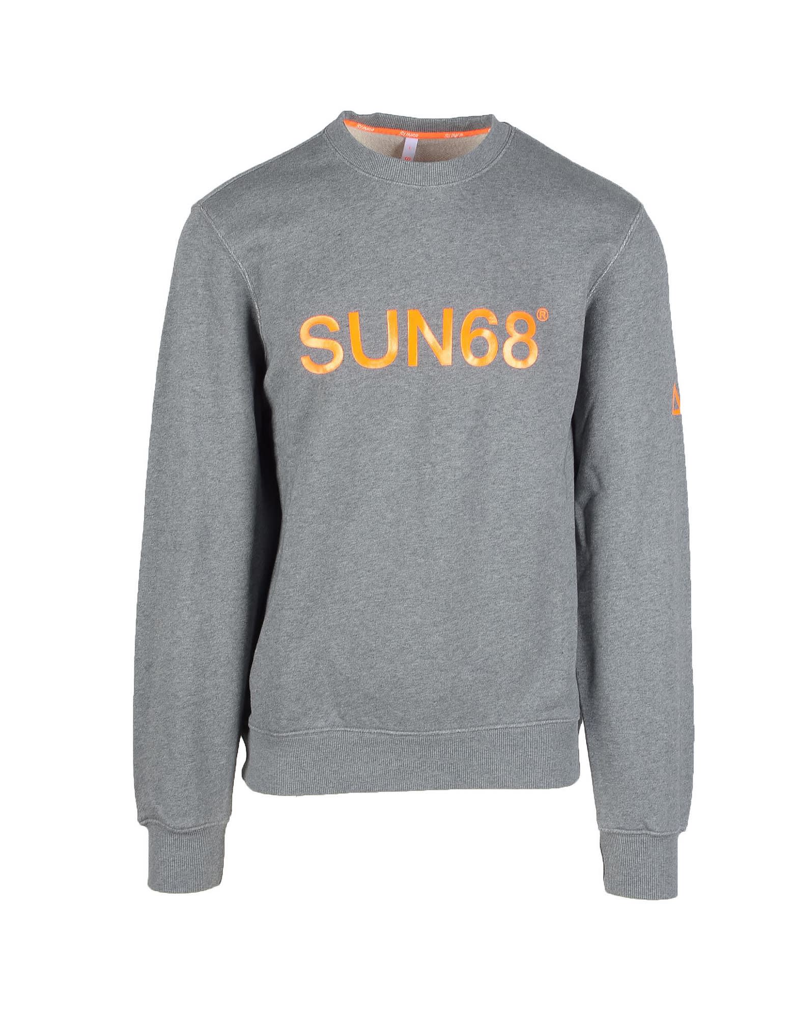 Sun 68 Mens Gray Sweatshirt