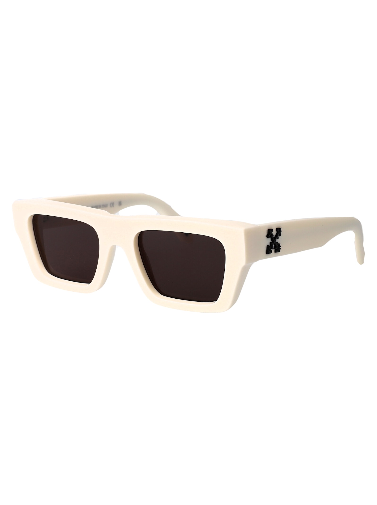 Off-white Oregon Sunglasses In White Dark Grey
