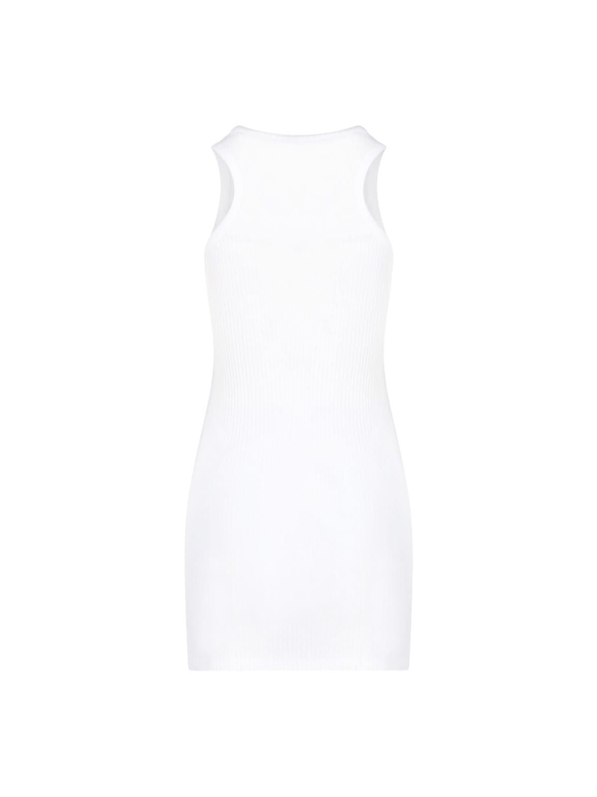 Shop Attico Long Tank Top In White