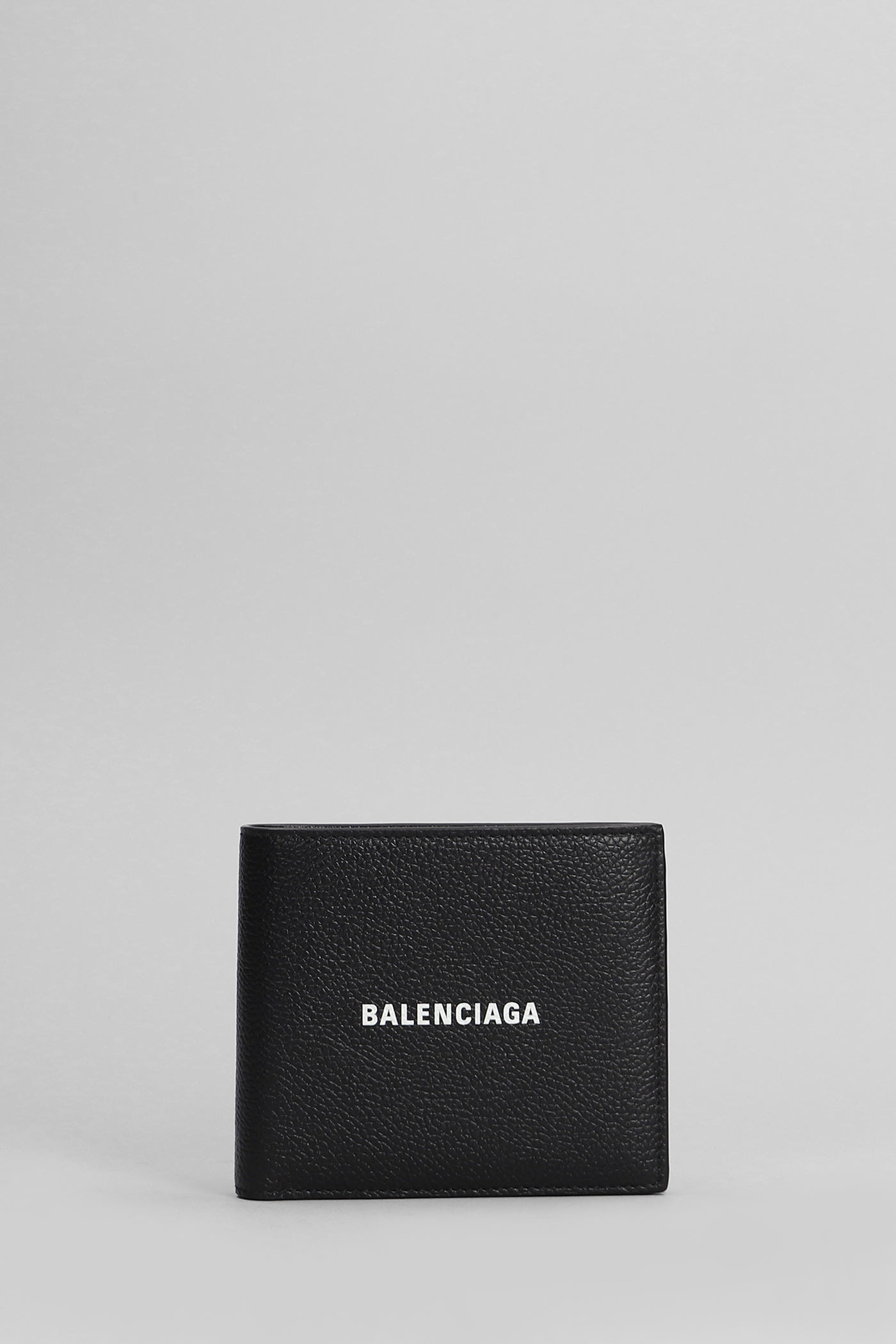 Shop Balenciaga Wallet In Black Leather