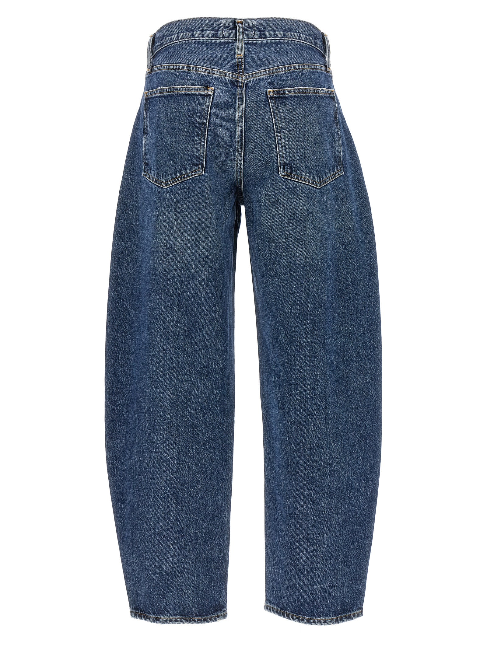 Shop Agolde Balloon Jeans In Blue