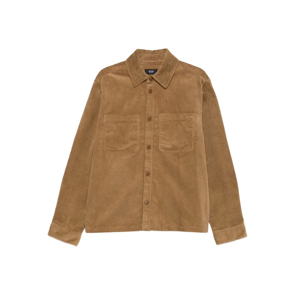 Apc A.p.c. Outerwears In Brown
