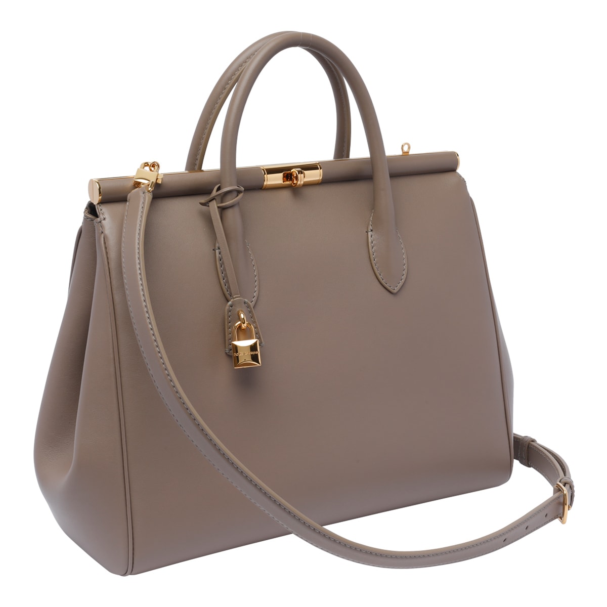 Dolce & Gabbana Dolce&gabbana Women Large Marlene Handbag In Grey