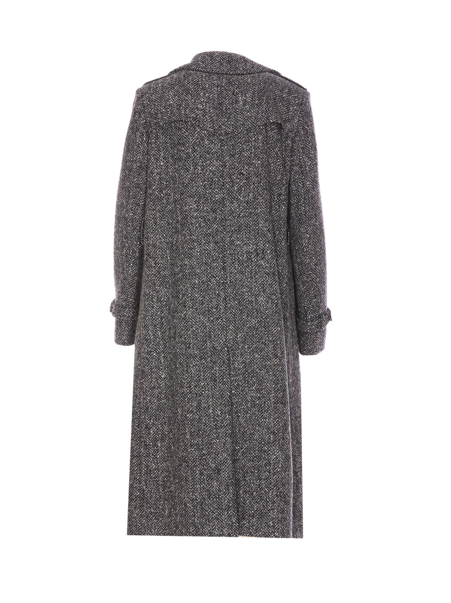 Shop Tagliatore Carola Coat In Grey