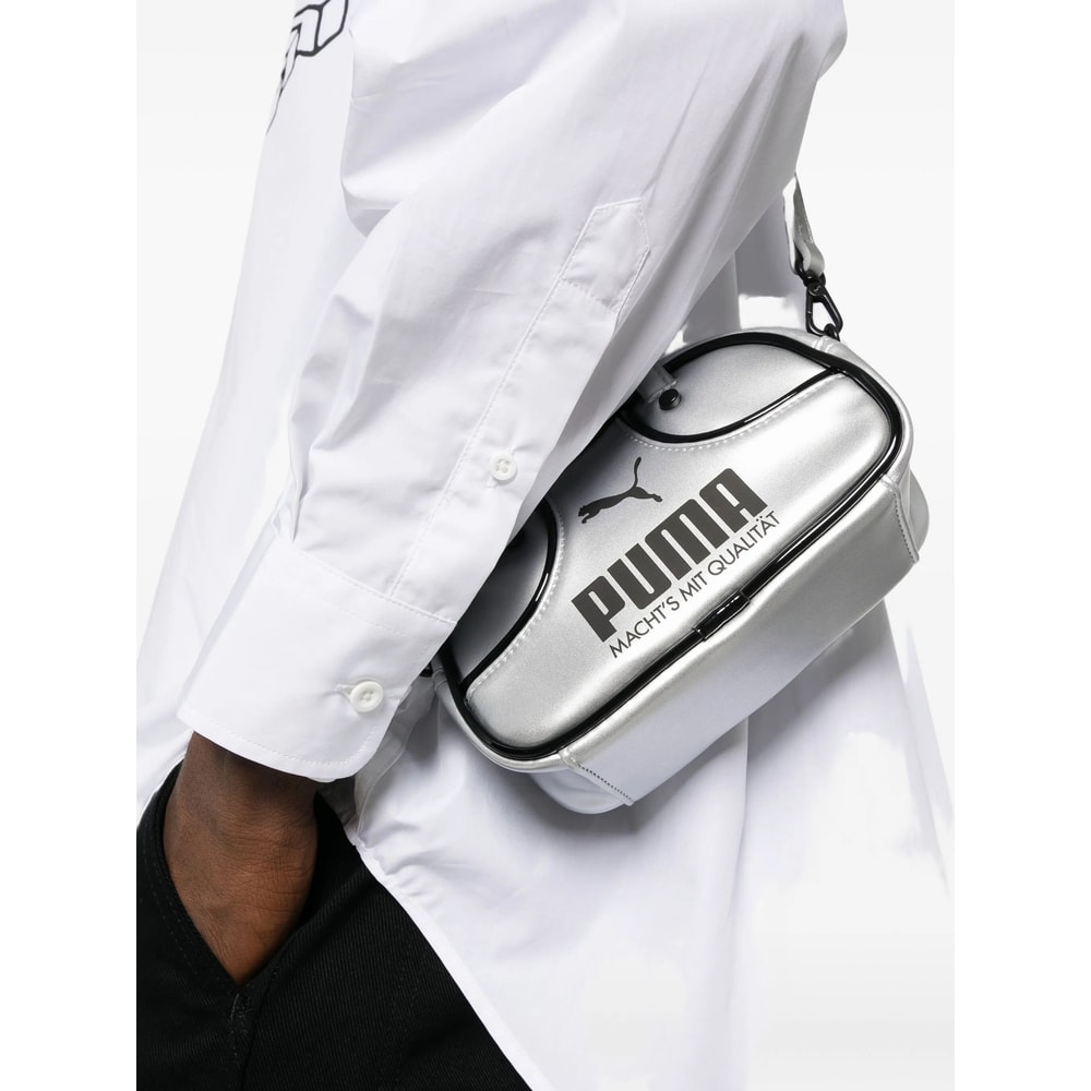 Puma Bum Bag In Silver