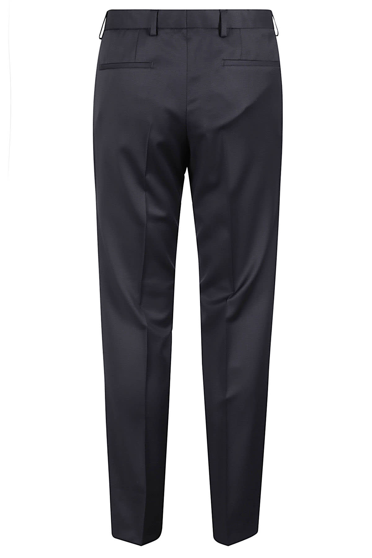 Shop Hugo Boss Pantaloni In Dark Blue