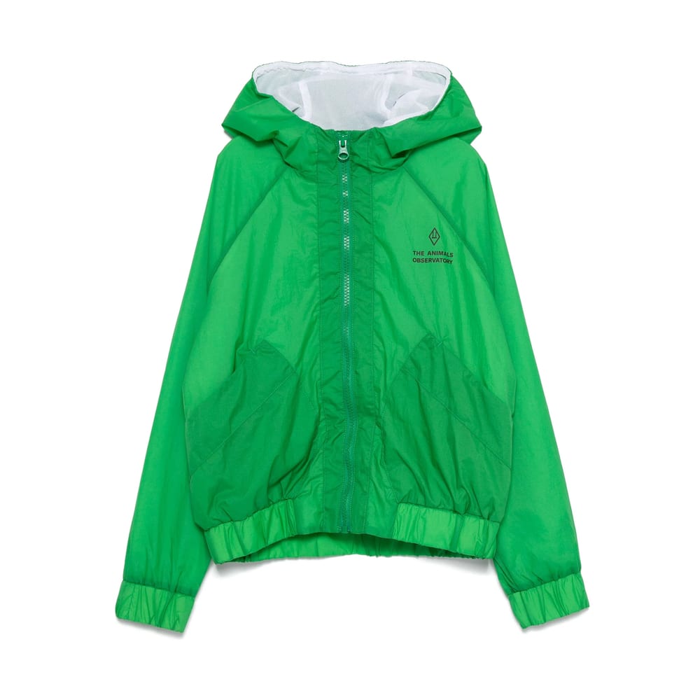 The Animals Observatory Fox Jacket In Green