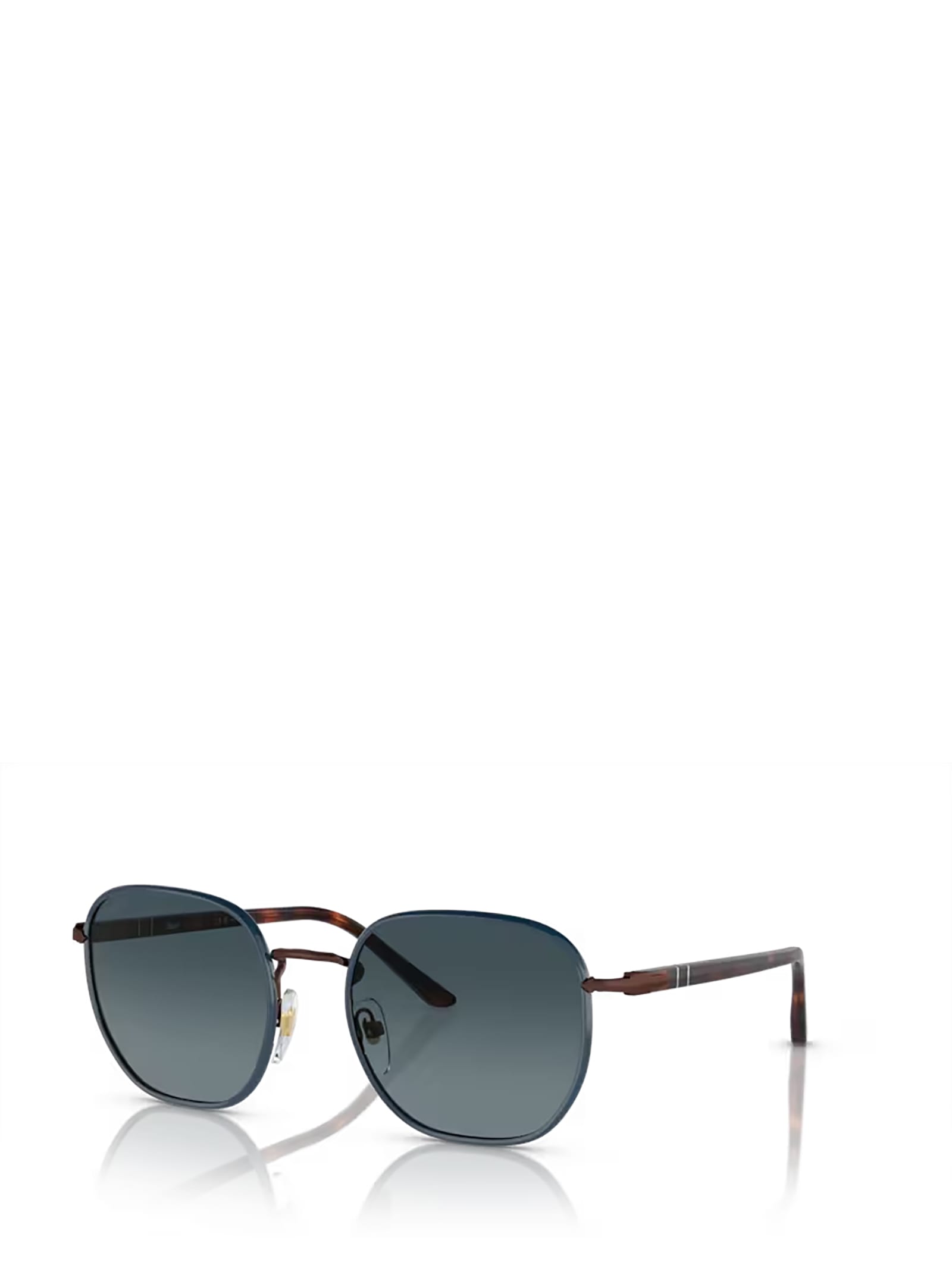 Shop Persol Po1015sj Brown / Blue Sunglasses