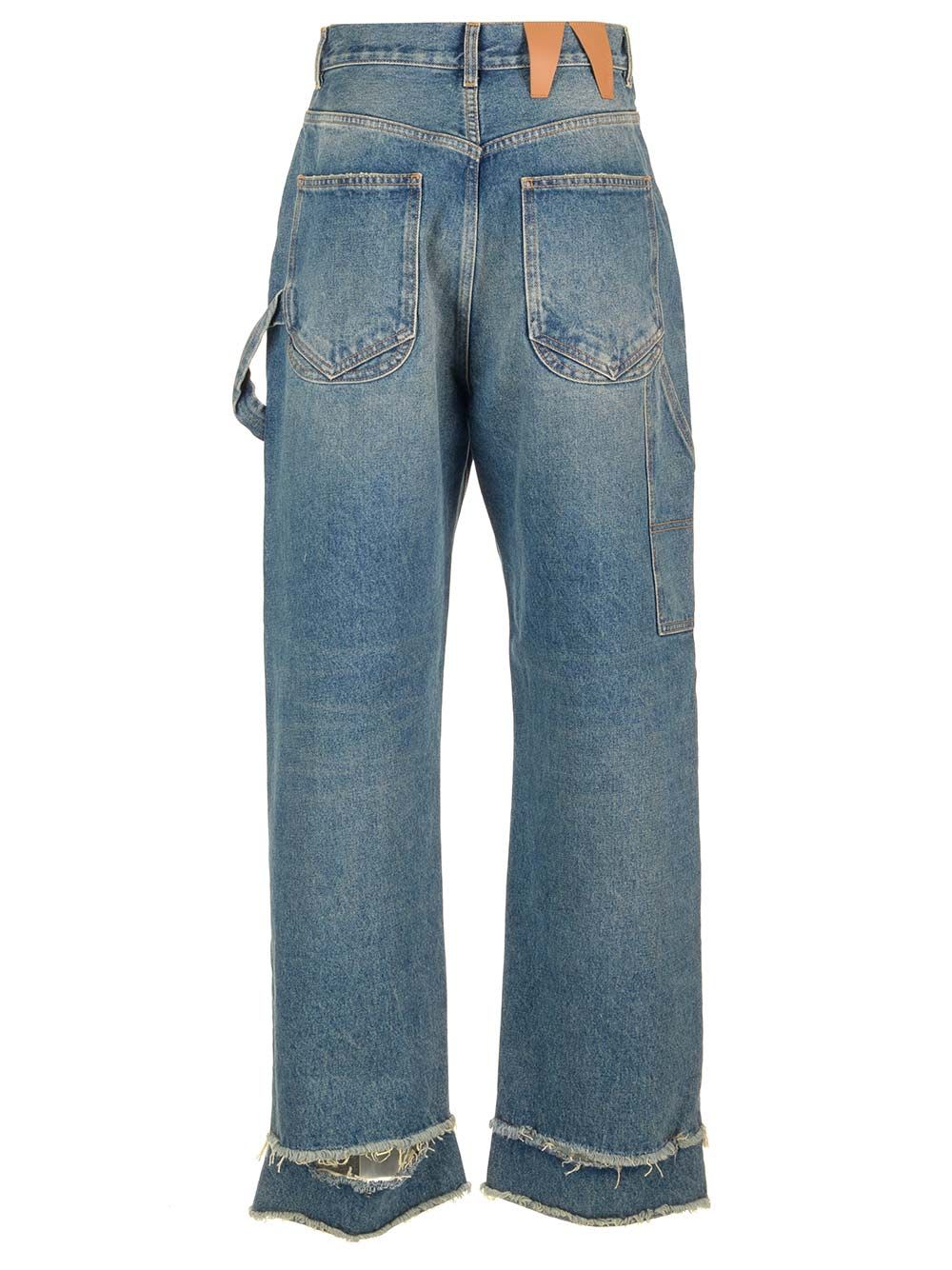 Shop Darkpark Lisa Carpenter Jeans In Blue