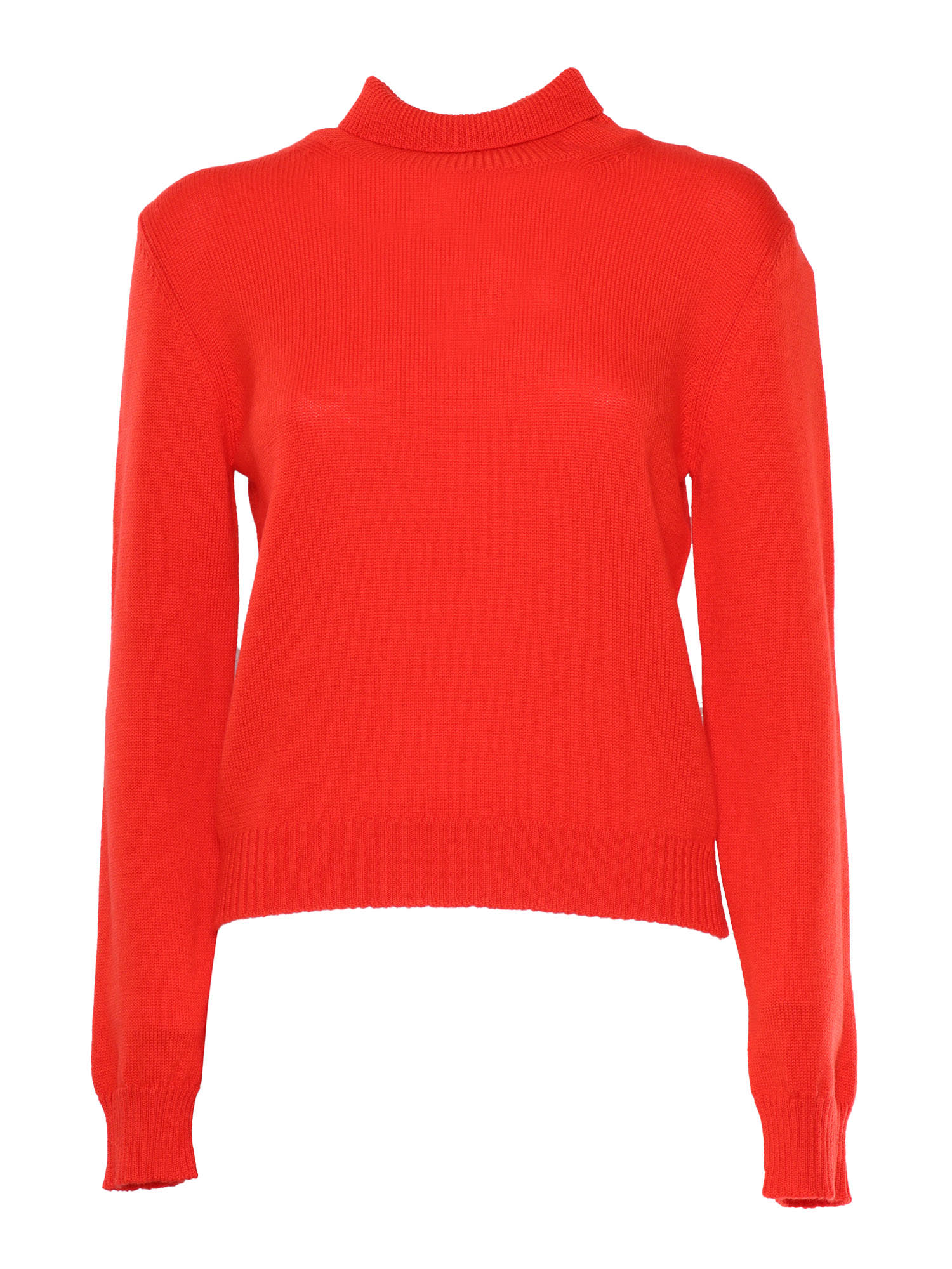 Shop Ballantyne T Neck Pullover In Red