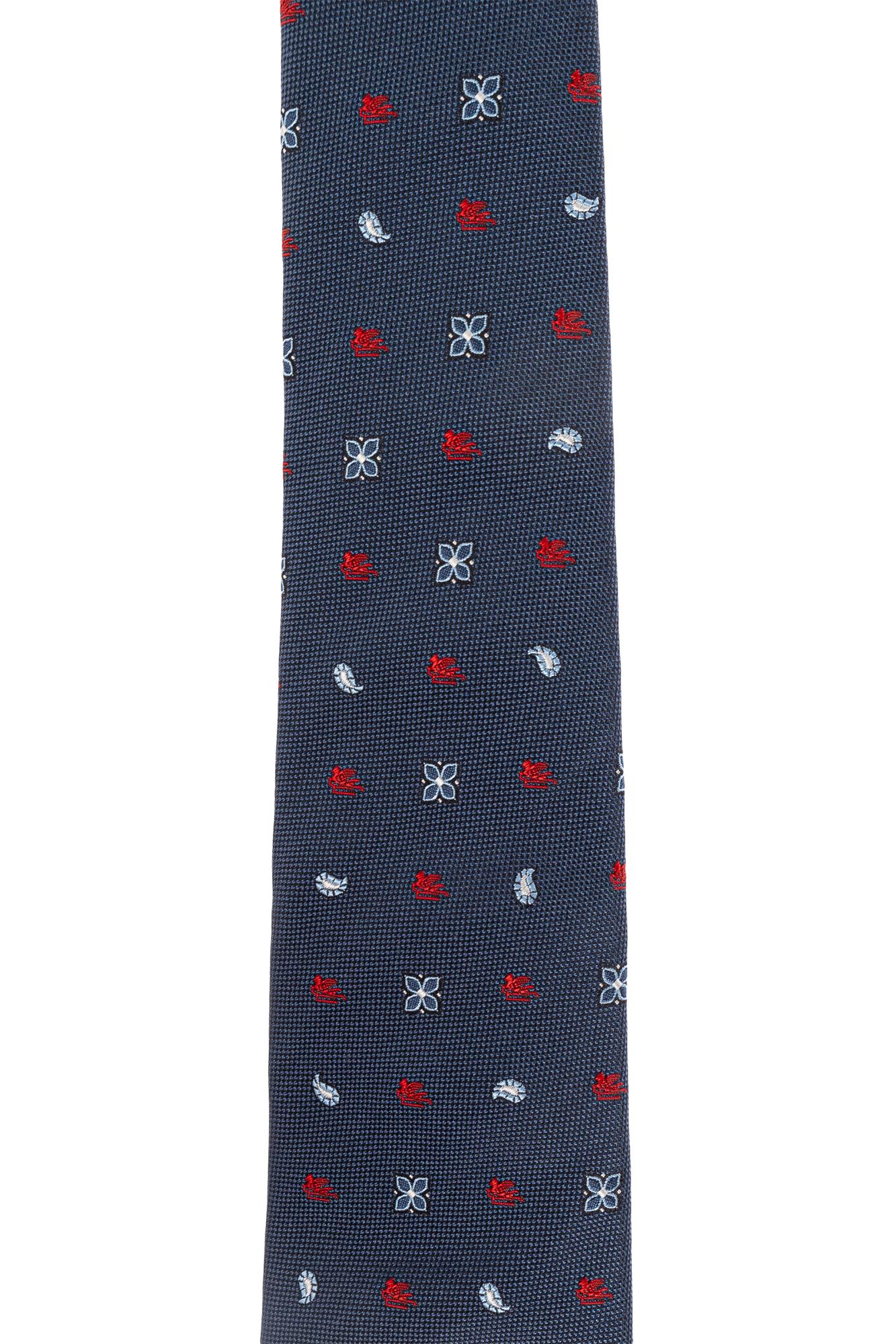 Etro Patterned Tie In Blue