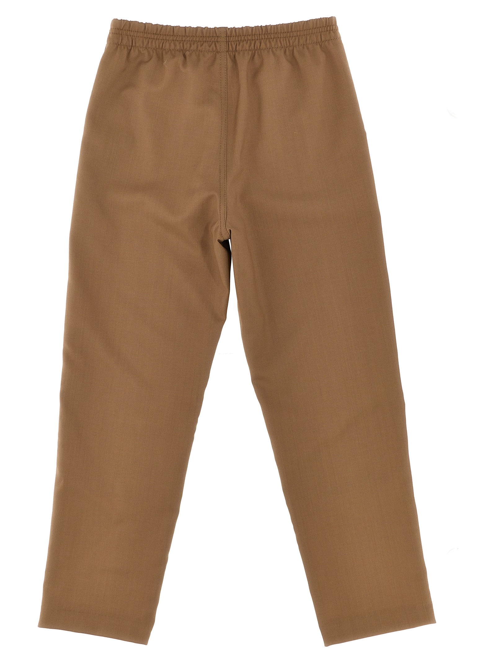 Gucci X The Jetsons Embroidered Wool Pants In Beige