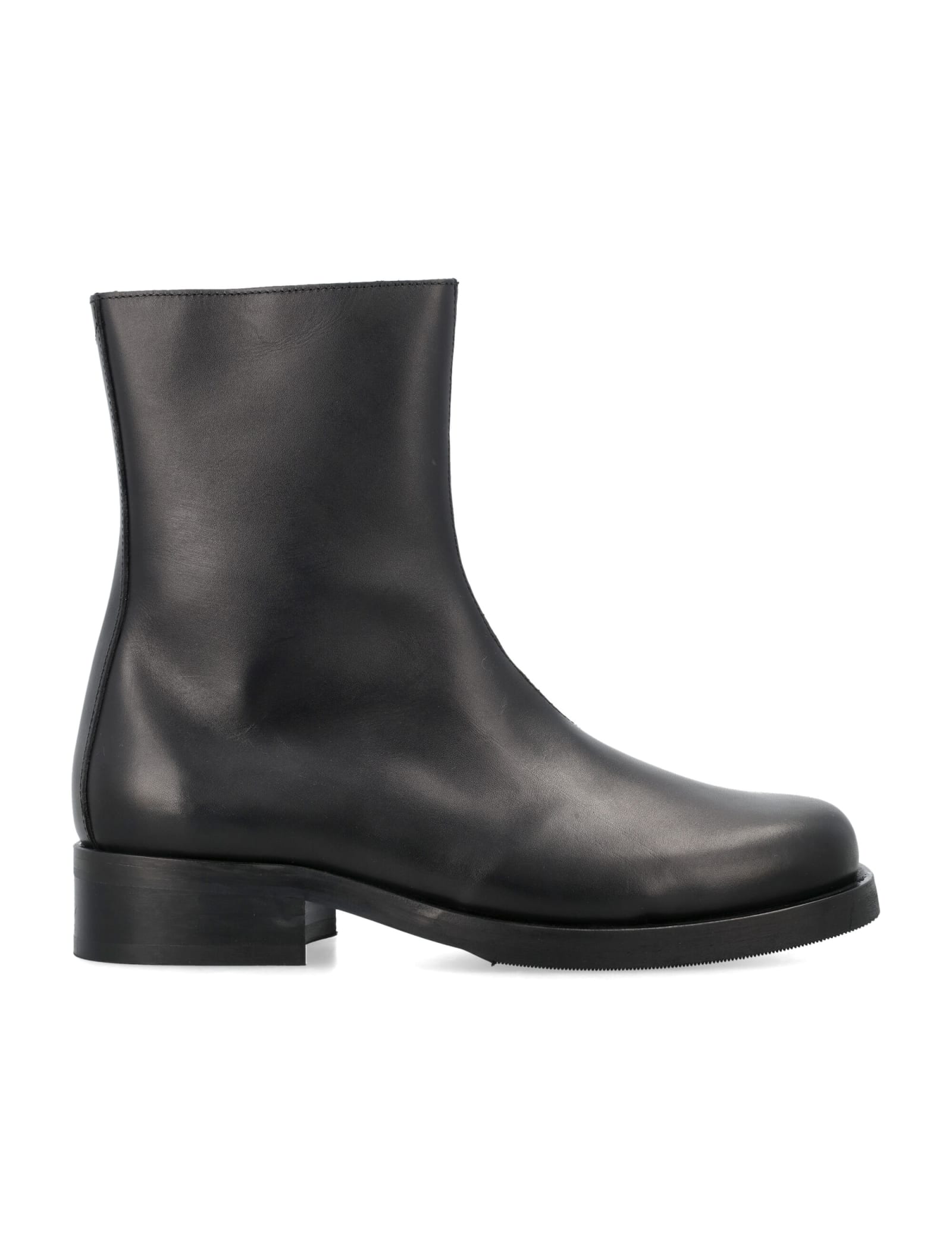 Shop Our Legacy Camion Ankle Boots In Black Leather