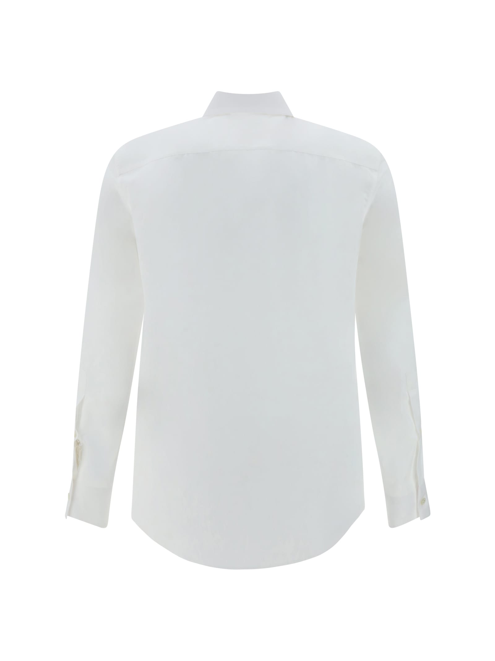 Shop Valentino Rockstud Shirt In Bianco