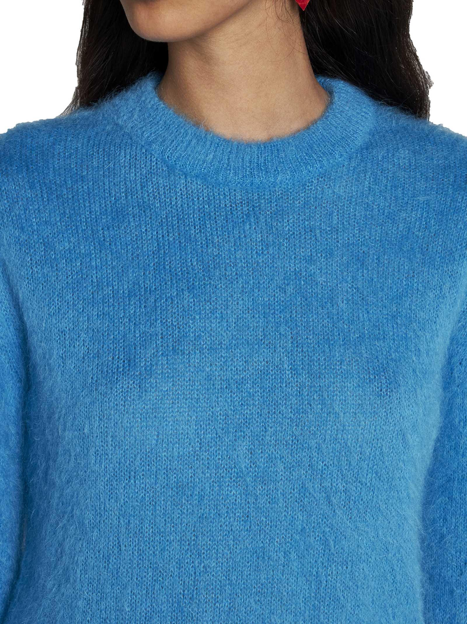 Shop Marni Sweater In Cobalt