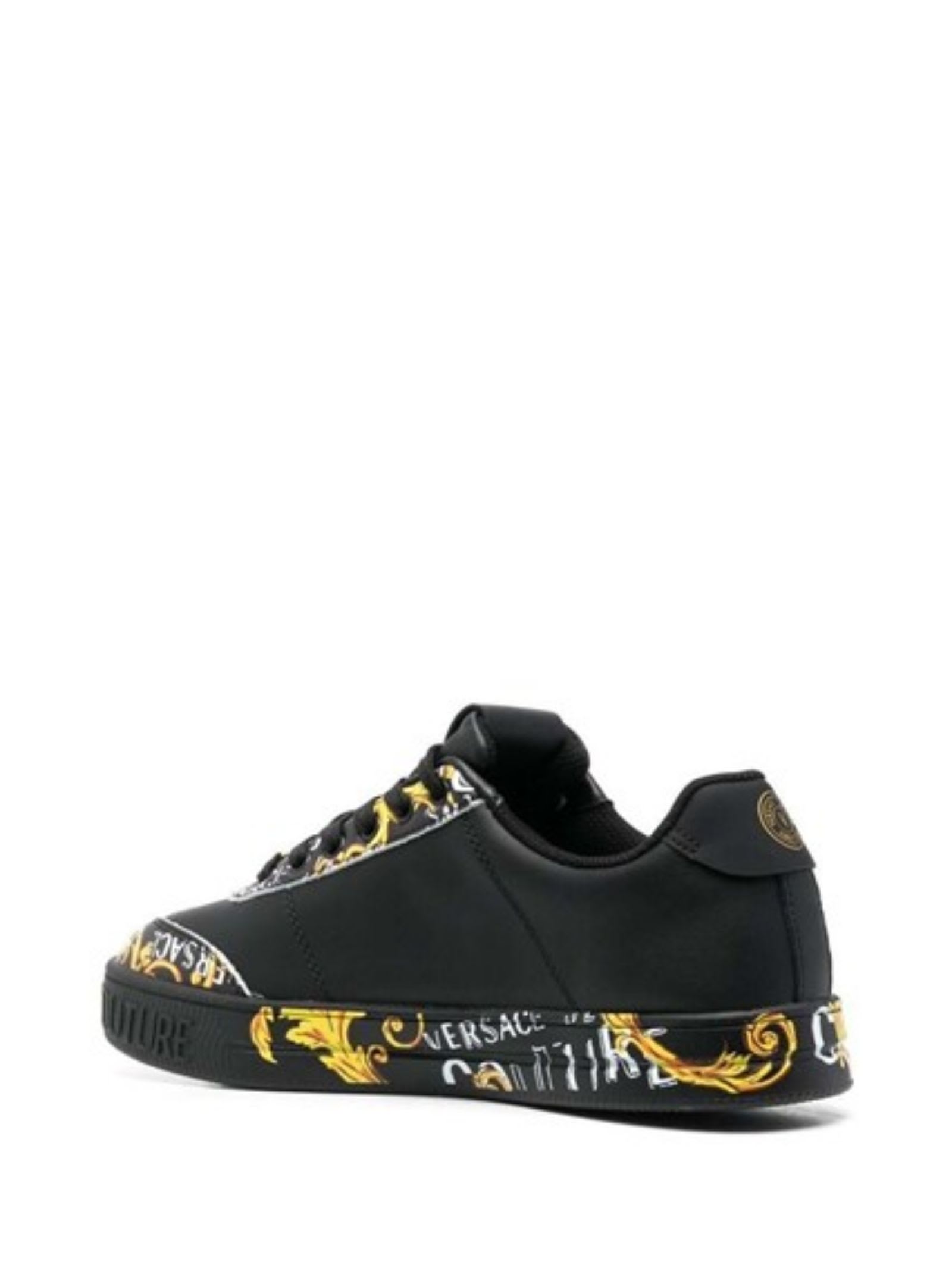 Shop Versace Jeans Couture Shoes In Black