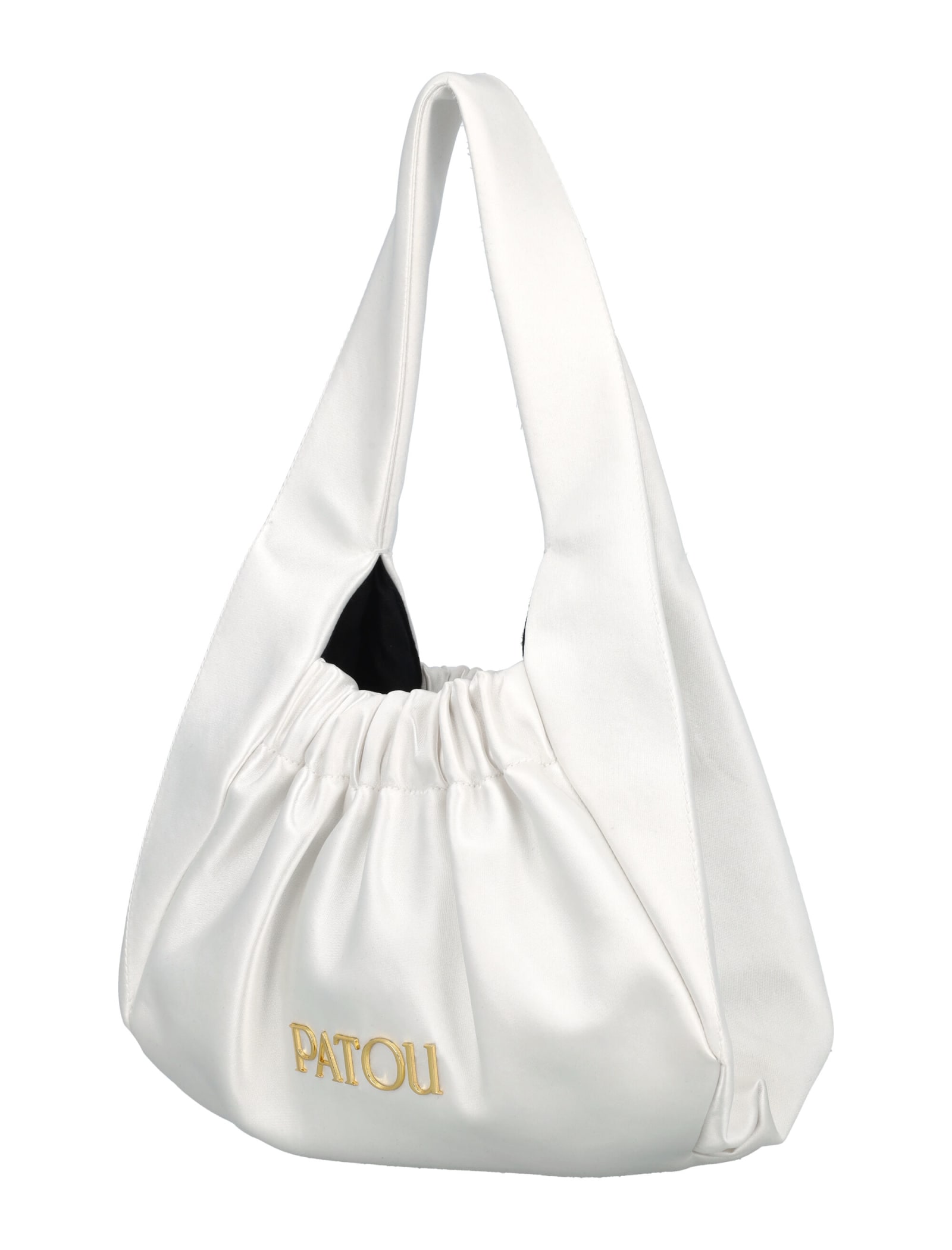 Shop Patou Le Biscuit Bag In White