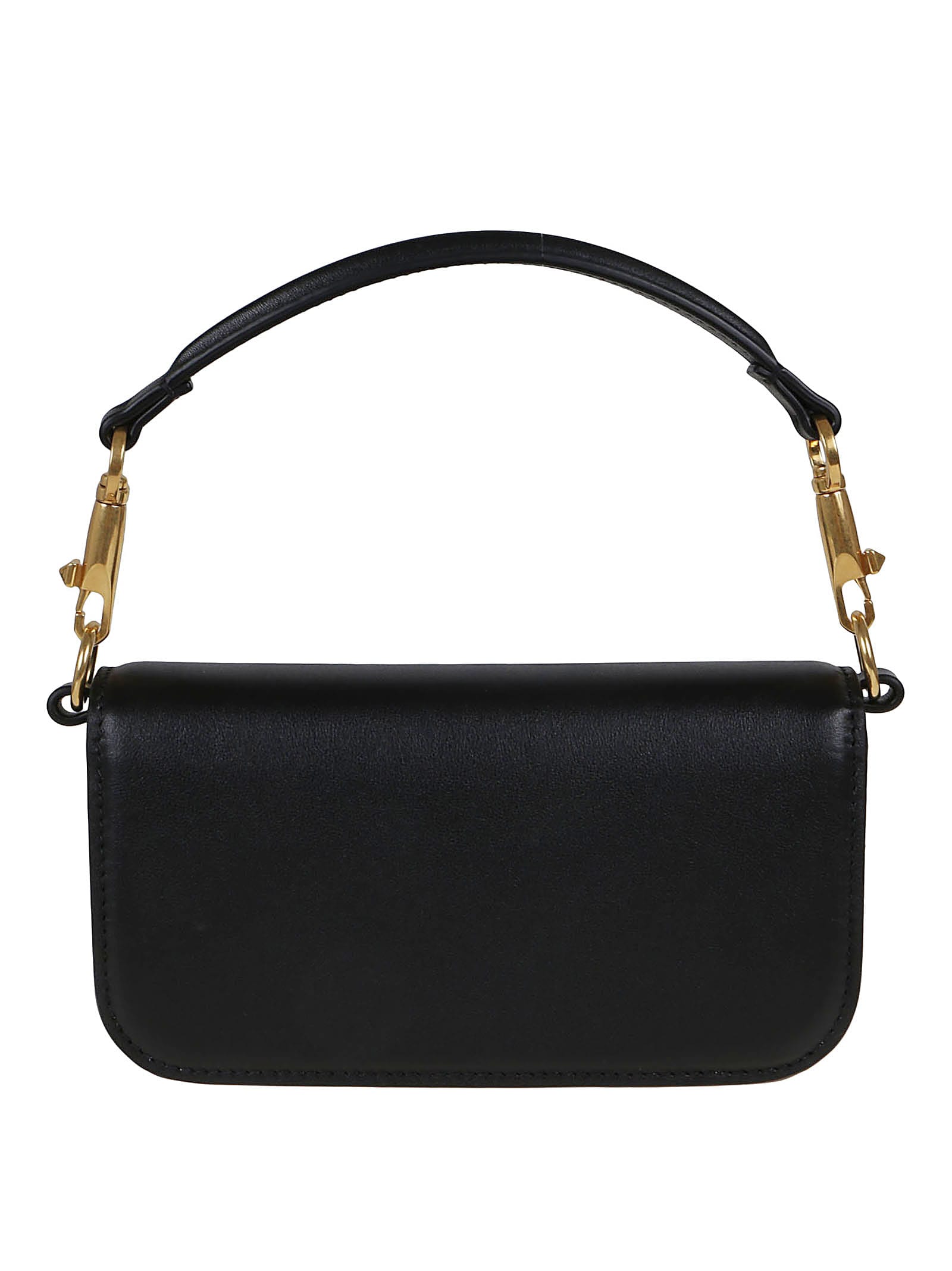 Shop Valentino Small Shoulder Bag Loco` In No Nero