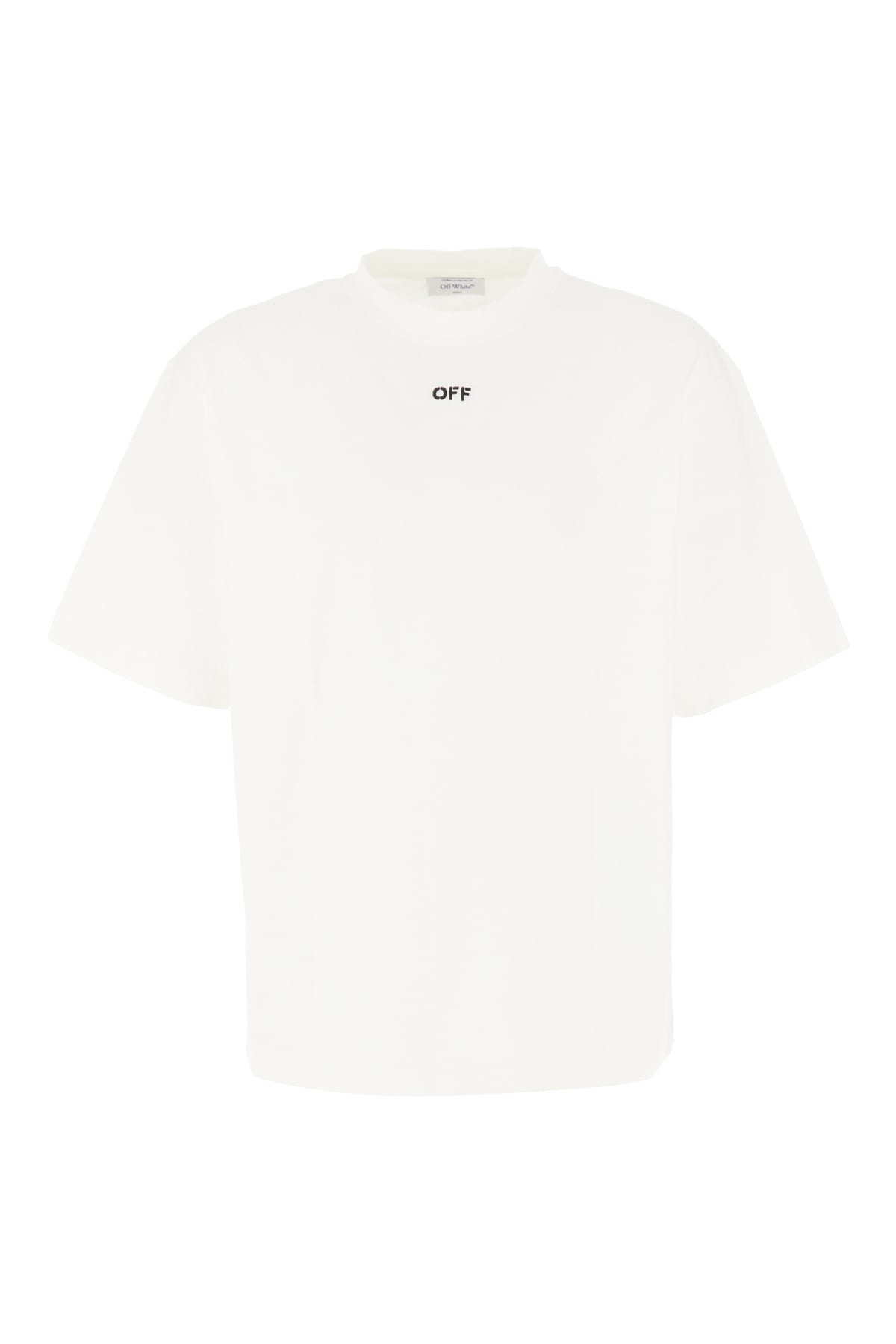 Off-white White Cotton T-shirt