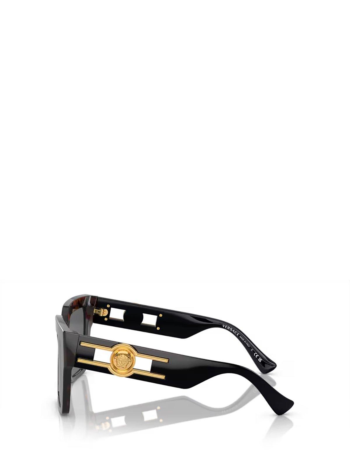 Shop Versace Butterfly-frame Sunglasses In 542987