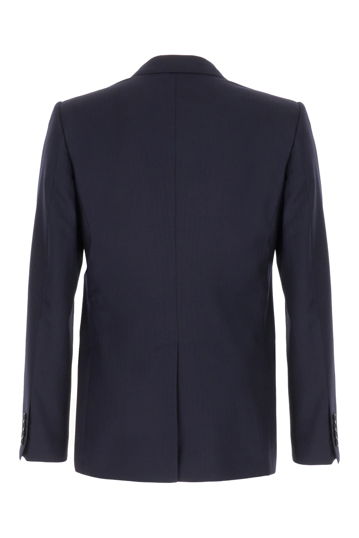 Shop Dolce & Gabbana Midnight Blue Wool Blazer In Blu Scurissimo 3